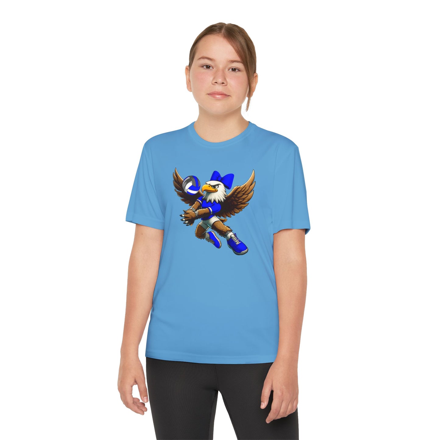 Performance Youth "Volleyball Player Eagle" Tee