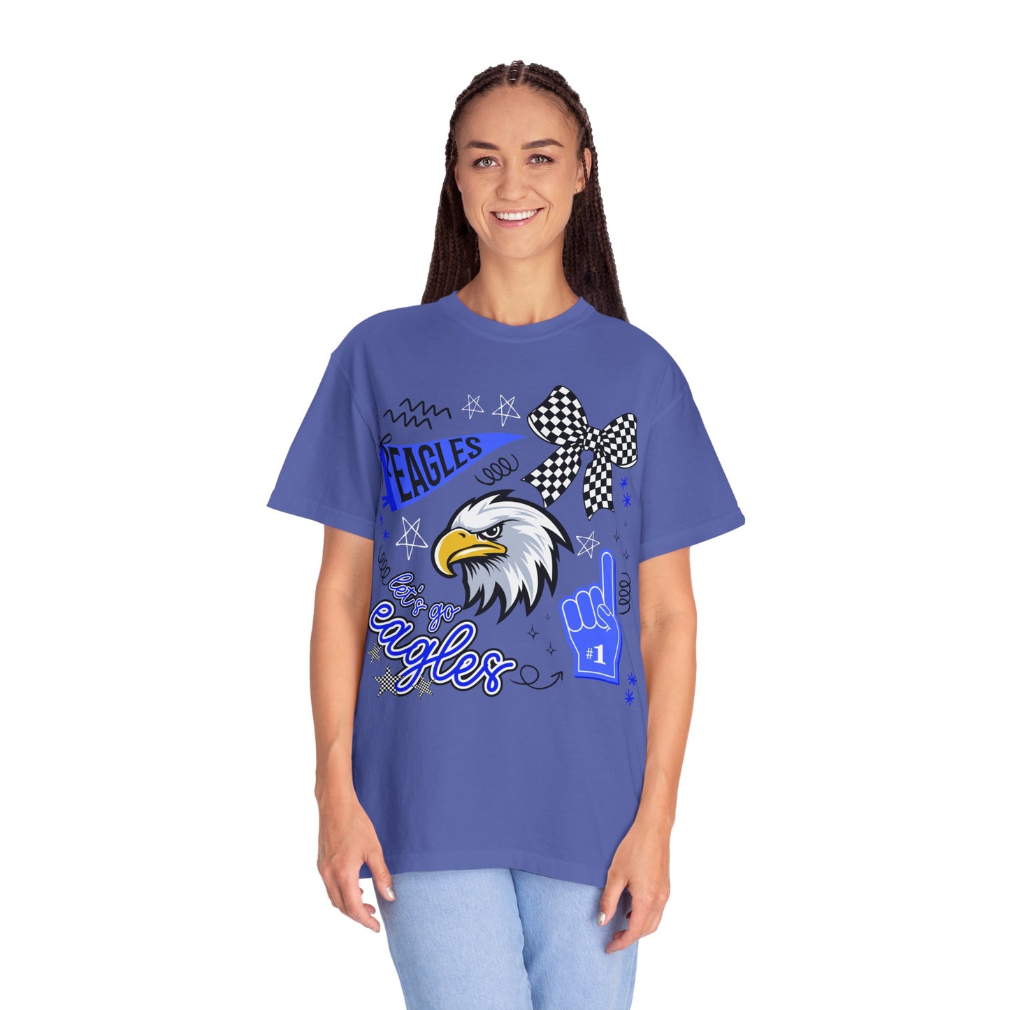 Comfort Colors "Eagles Doodle" Tee