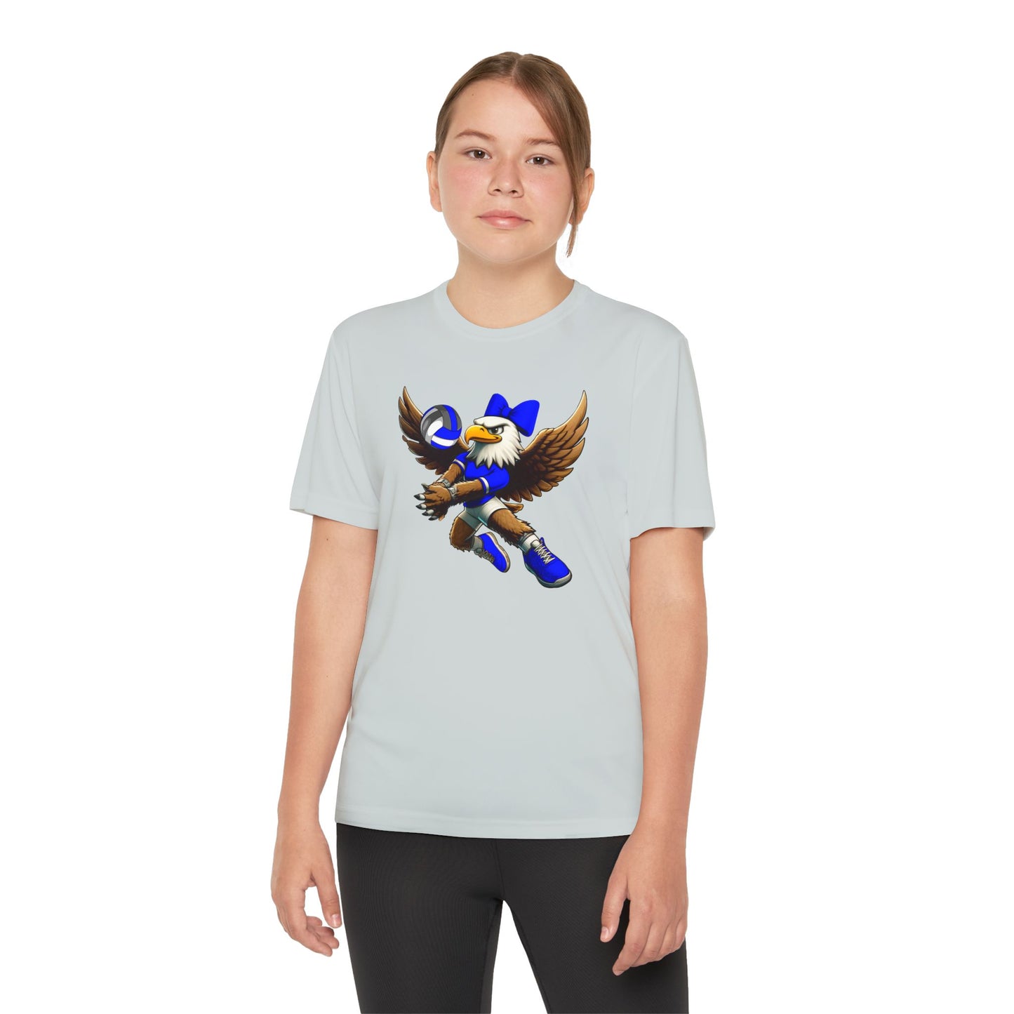 Performance Youth "Volleyball Player Eagle" Tee