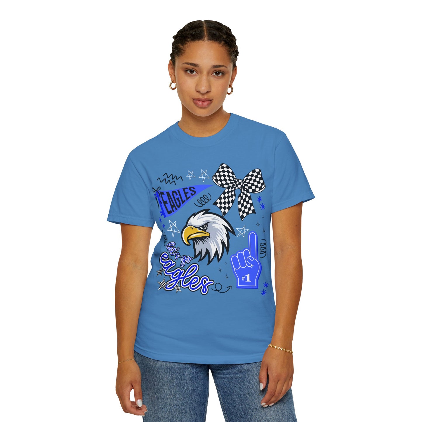 Comfort Colors "Eagles Doodle" Tee