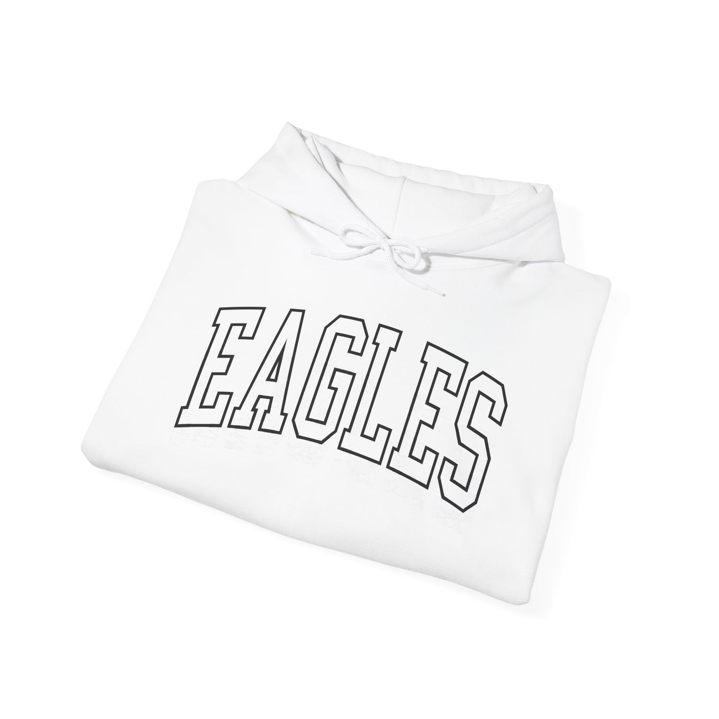 "Distressed Eagles" Hoodie
