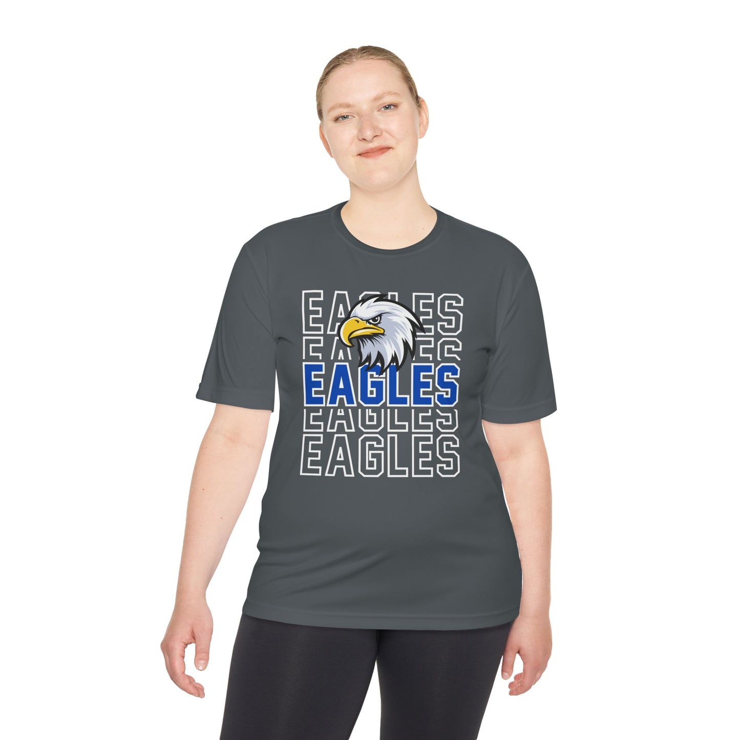 Performance "Stacked Eagles" Tee