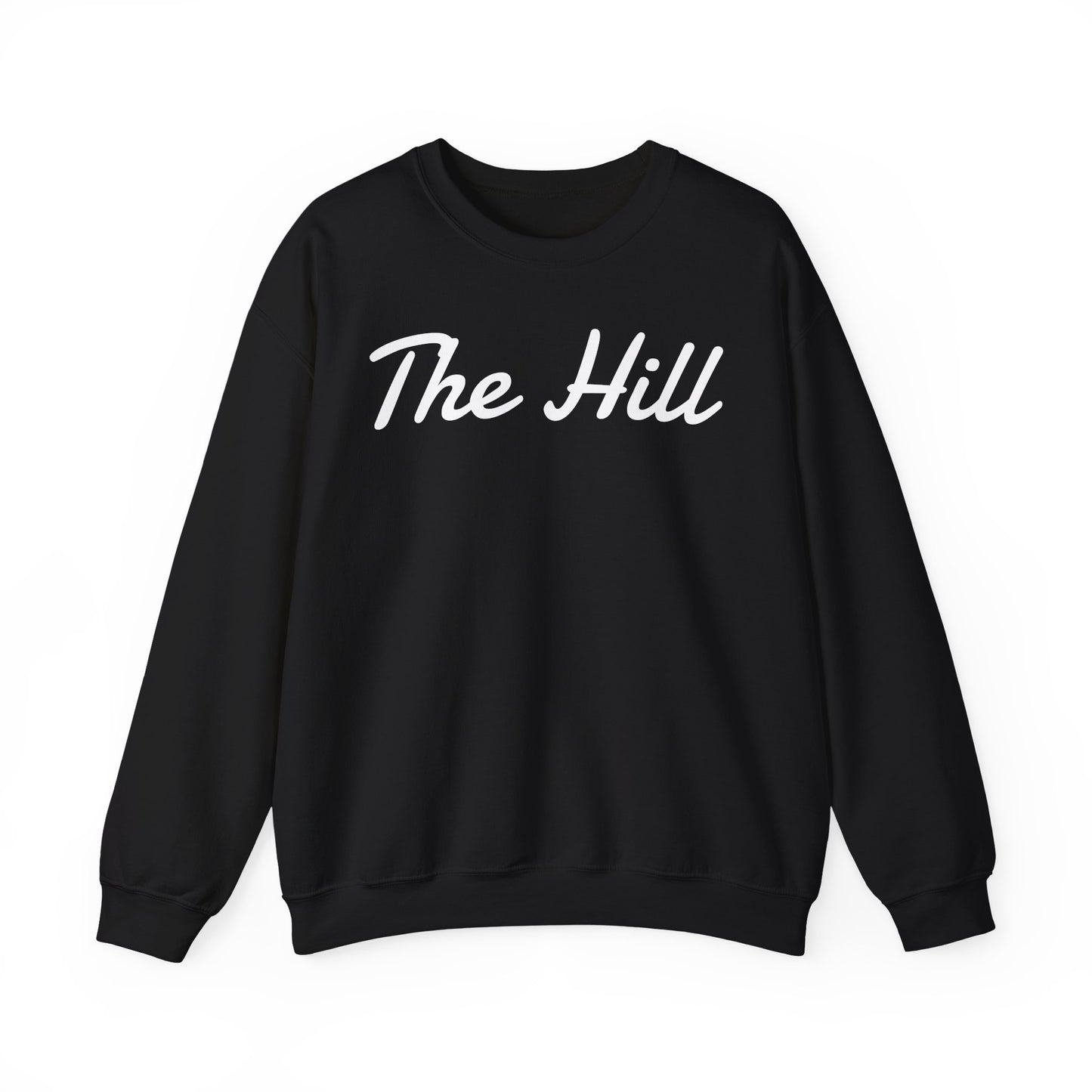 Embroidered "The Hill" Crewneck Sweatshirt