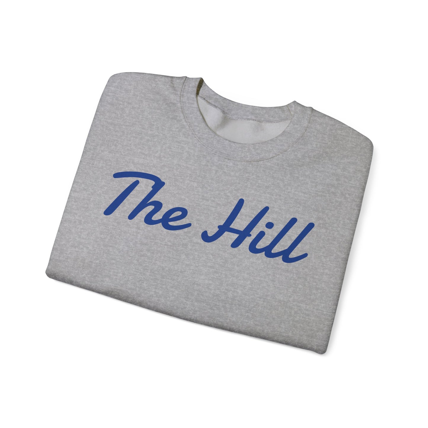 Embroidered "The Hill" Crewneck Sweatshirt