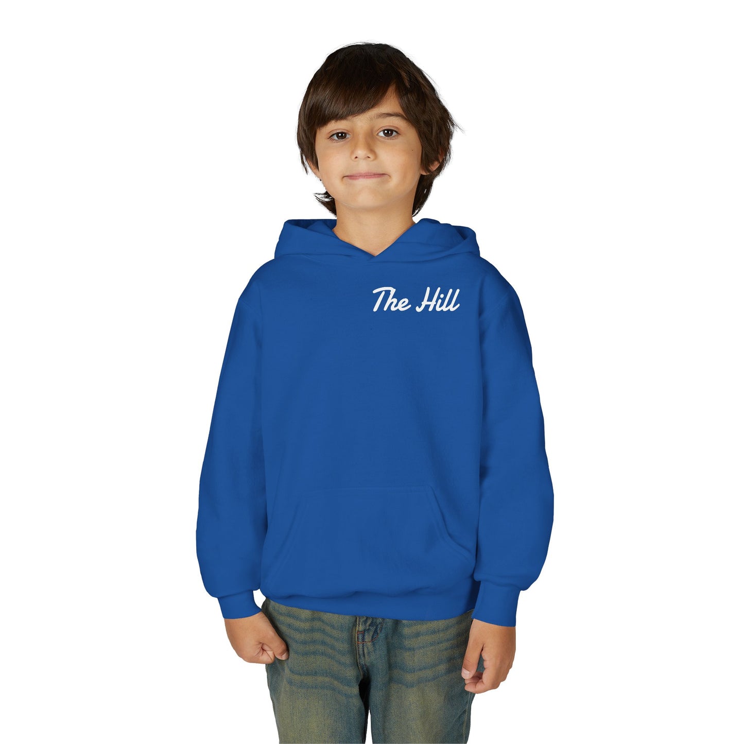 Youth Embroidered "The Hill" Hoodie