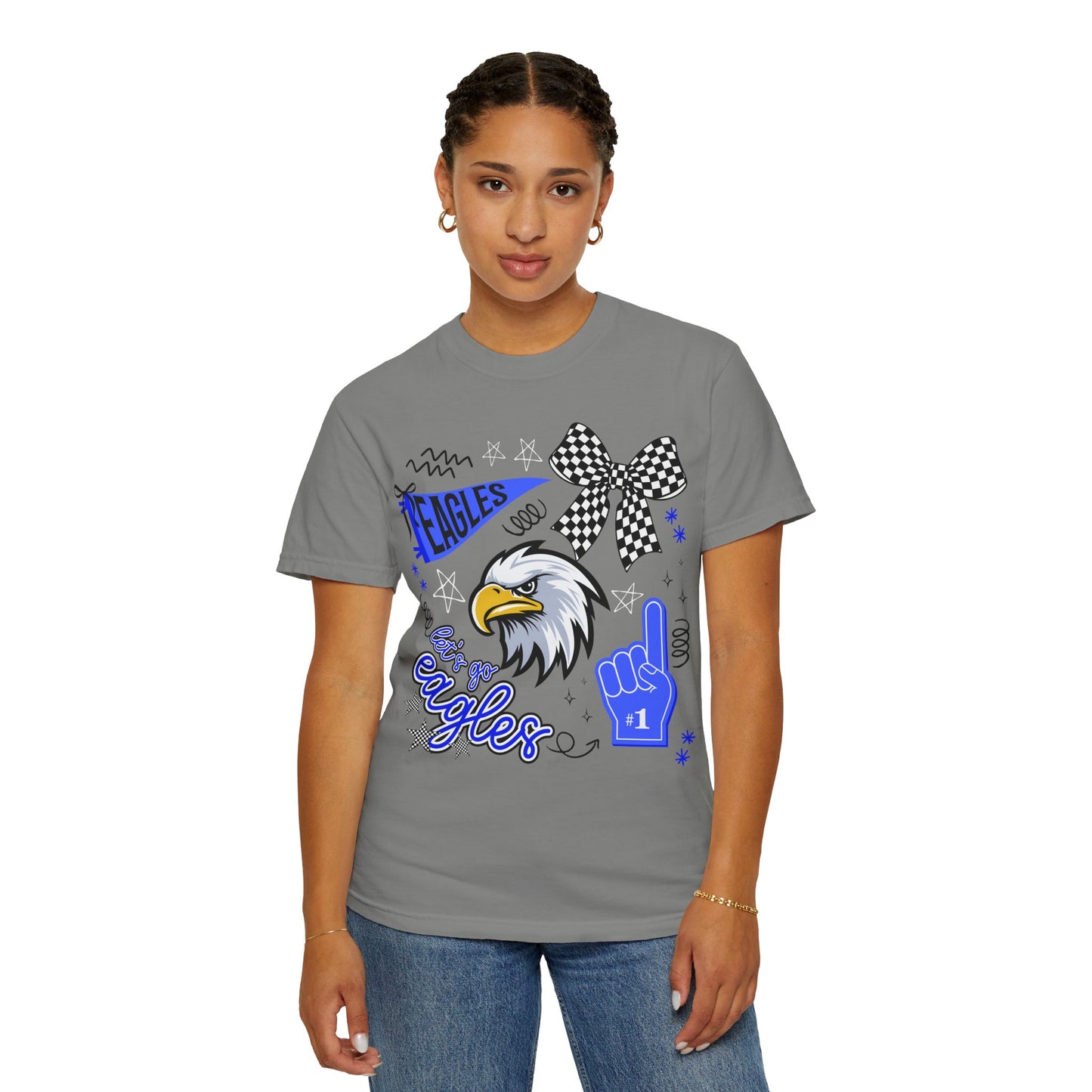 Comfort Colors "Eagles Doodle" Tee