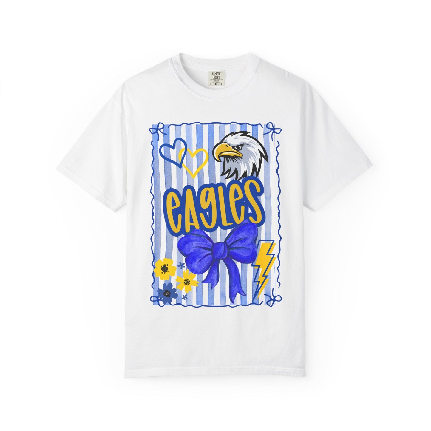Comfort Colors "Preppy Eagle Collage" Tee
