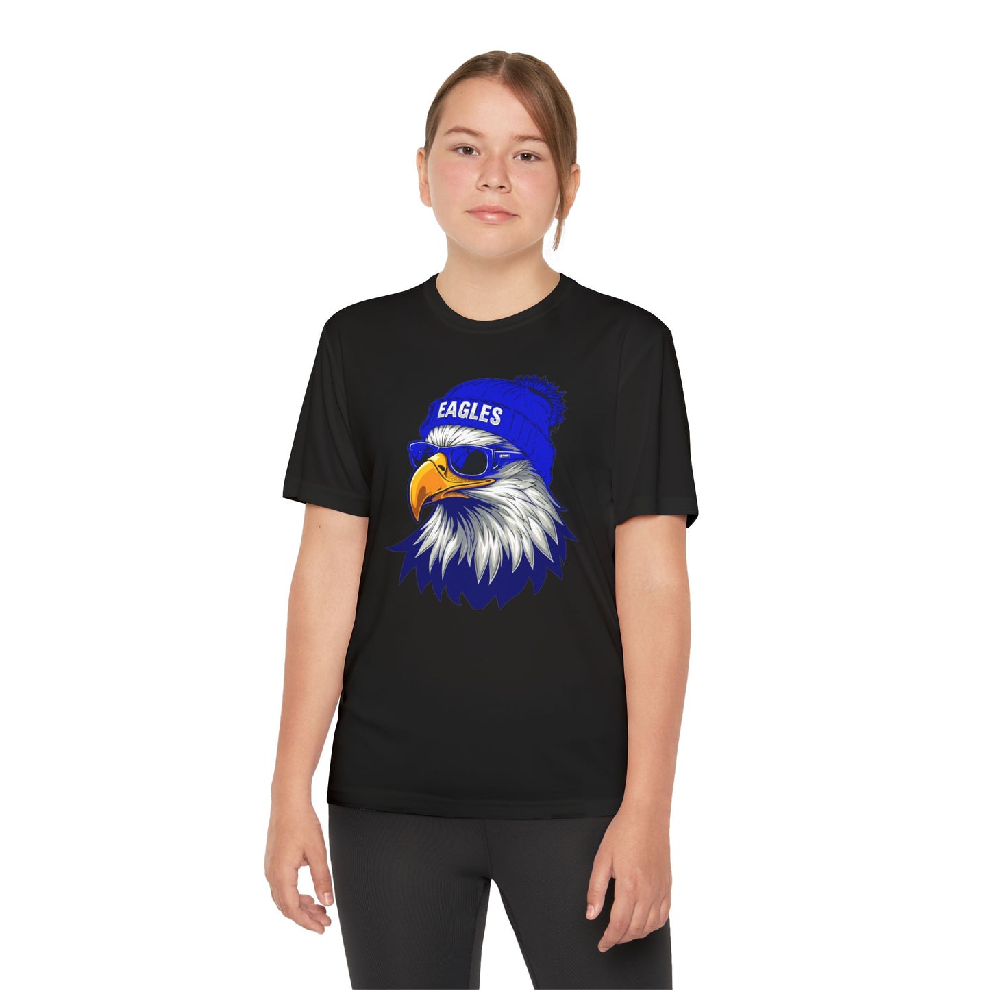 Youth Performance "Eagle Beanie" Tee
