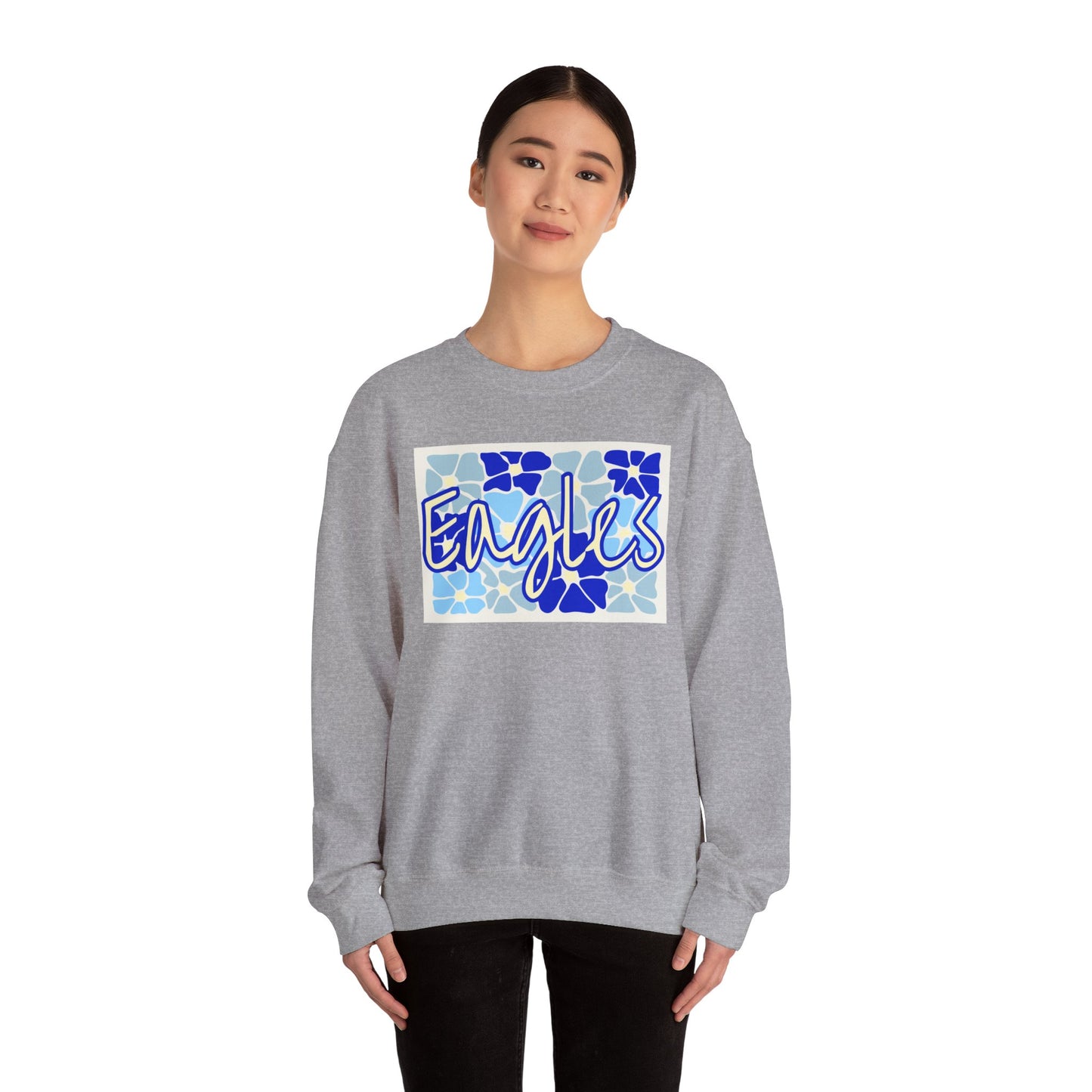 "Mosaic Eagles" Crewneck Sweatshirt