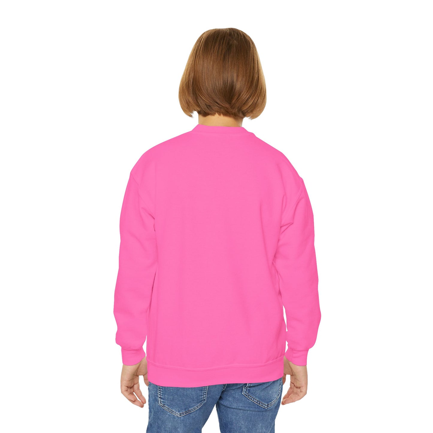 YOUTH Embroidered "The Hill" Crewneck Sweatshirt