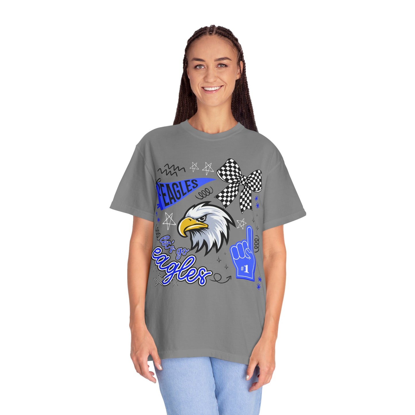 Comfort Colors "Eagles Doodle" Tee