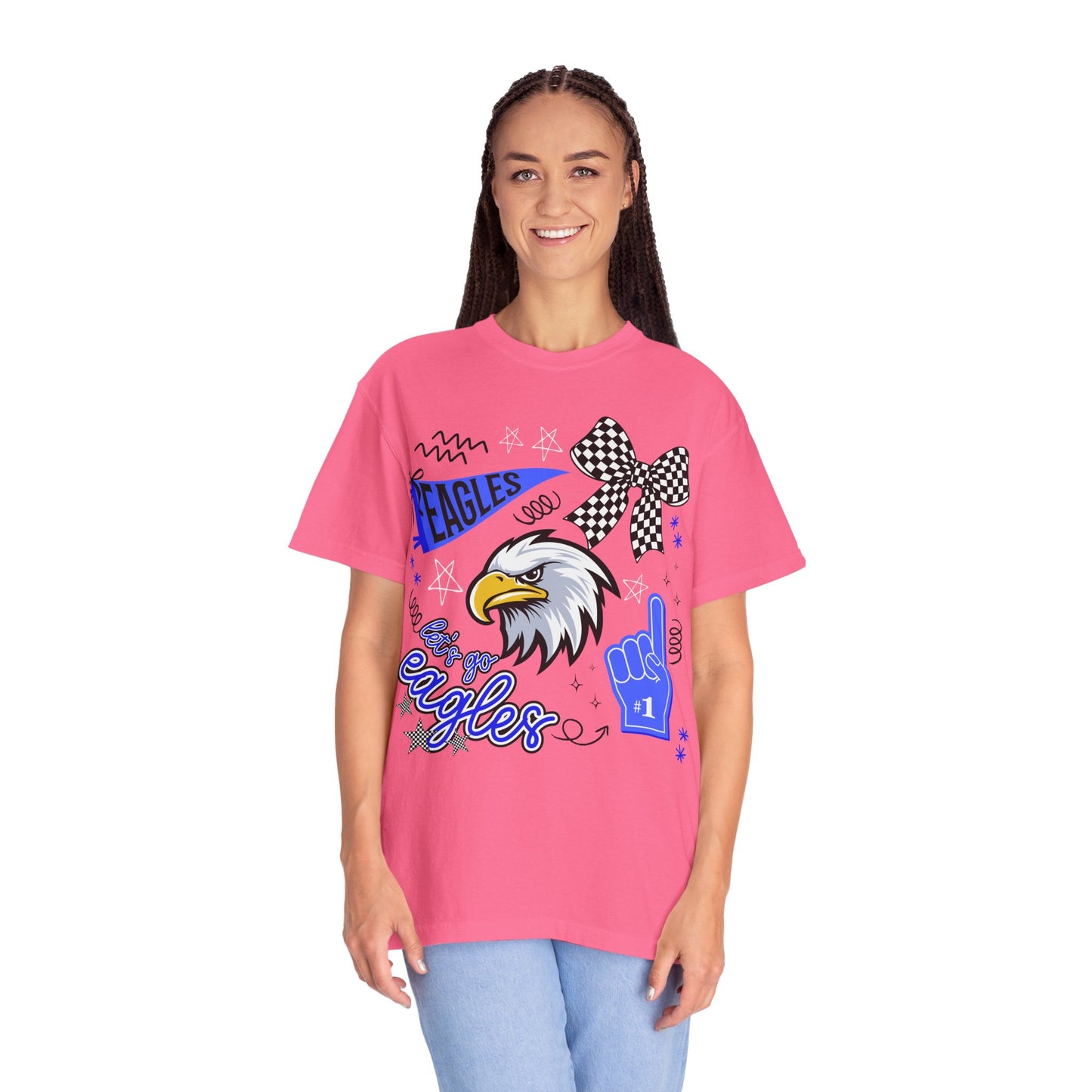 Comfort Colors "Eagles Doodle" Tee