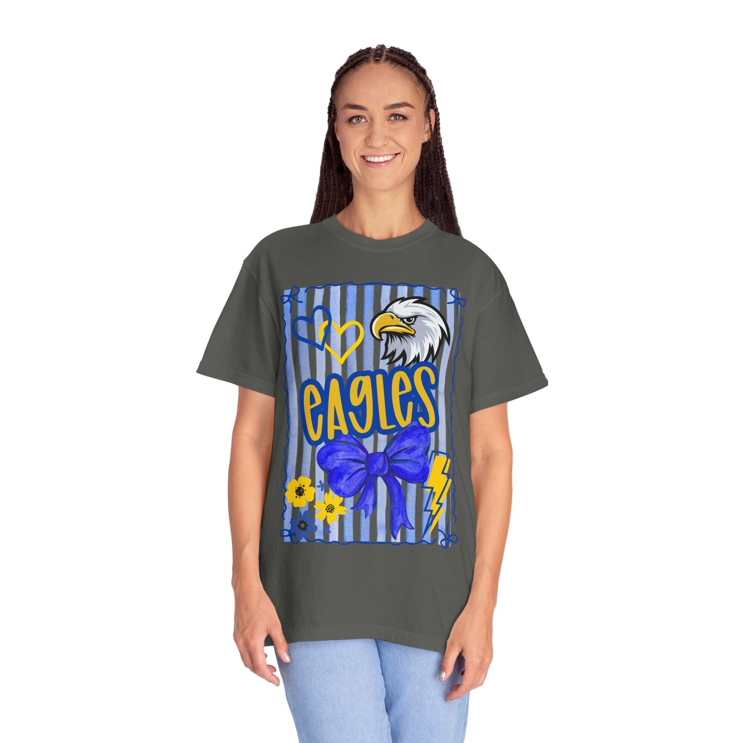 Comfort Colors "Preppy Eagle Collage" Tee