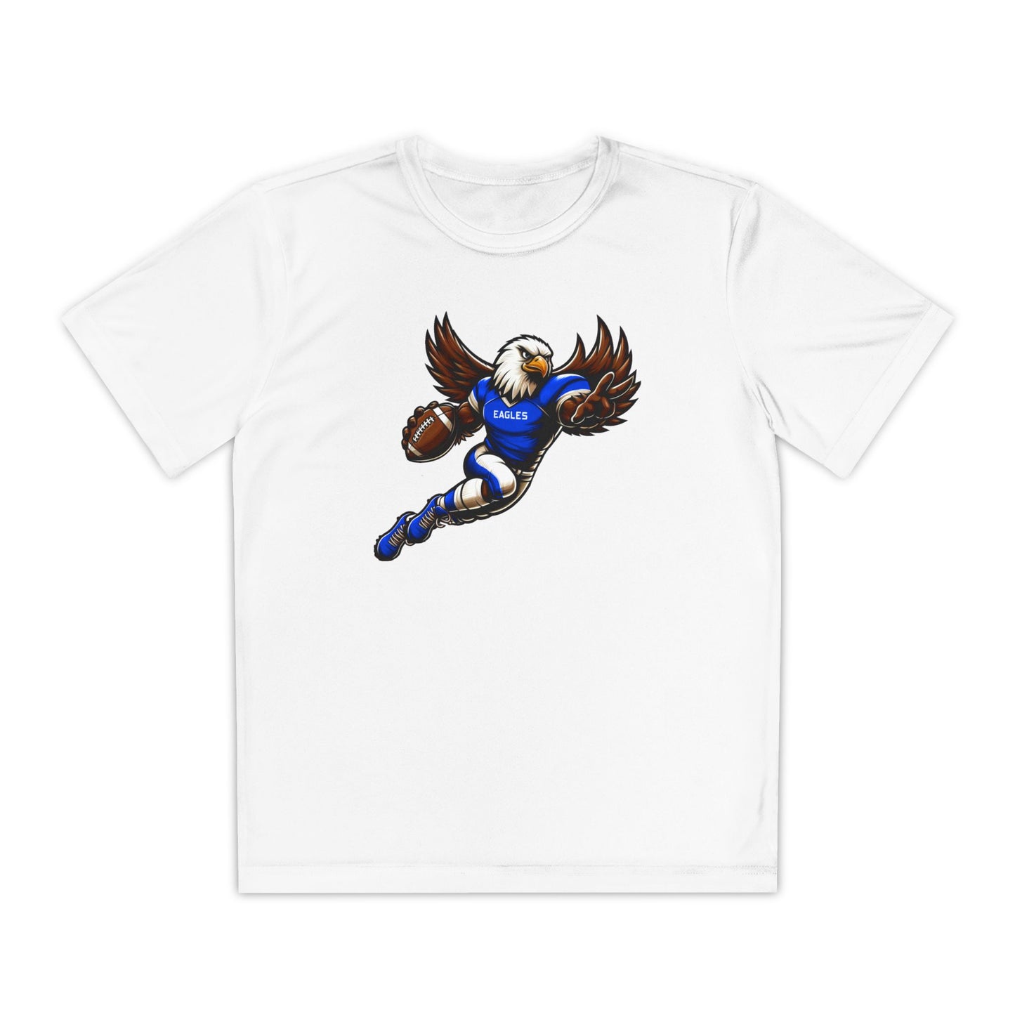 Youth Performance "Football Player Eagle" Tee