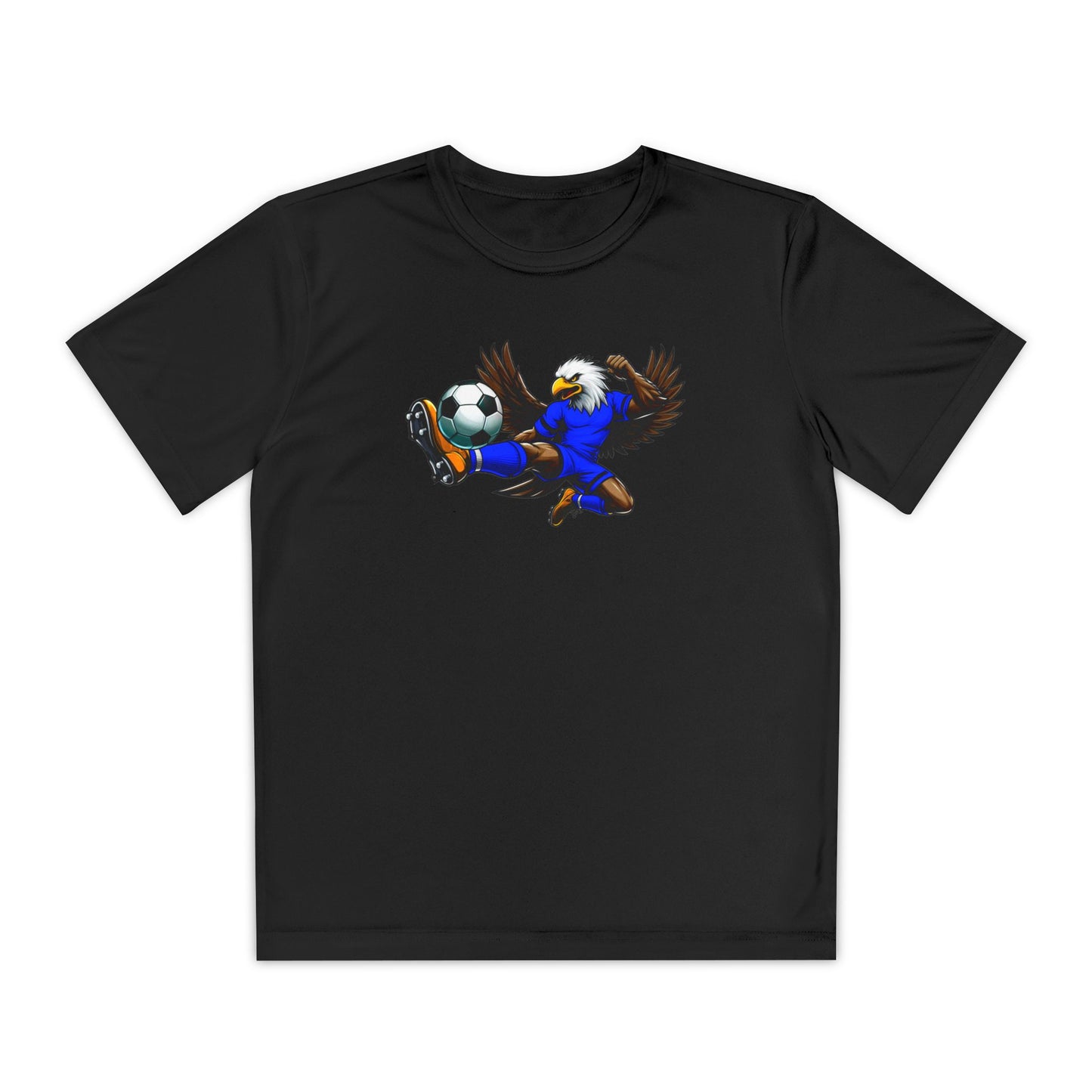 Youth Performance "Eagle Soccer Player" Tee