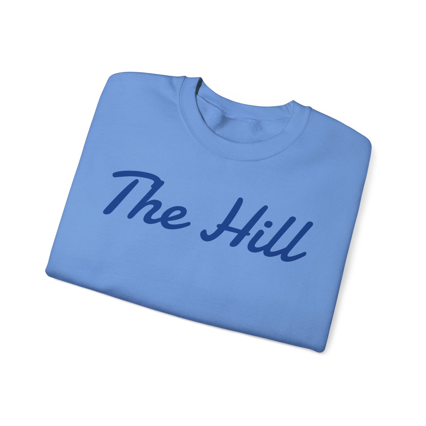 Embroidered "The Hill" Crewneck Sweatshirt