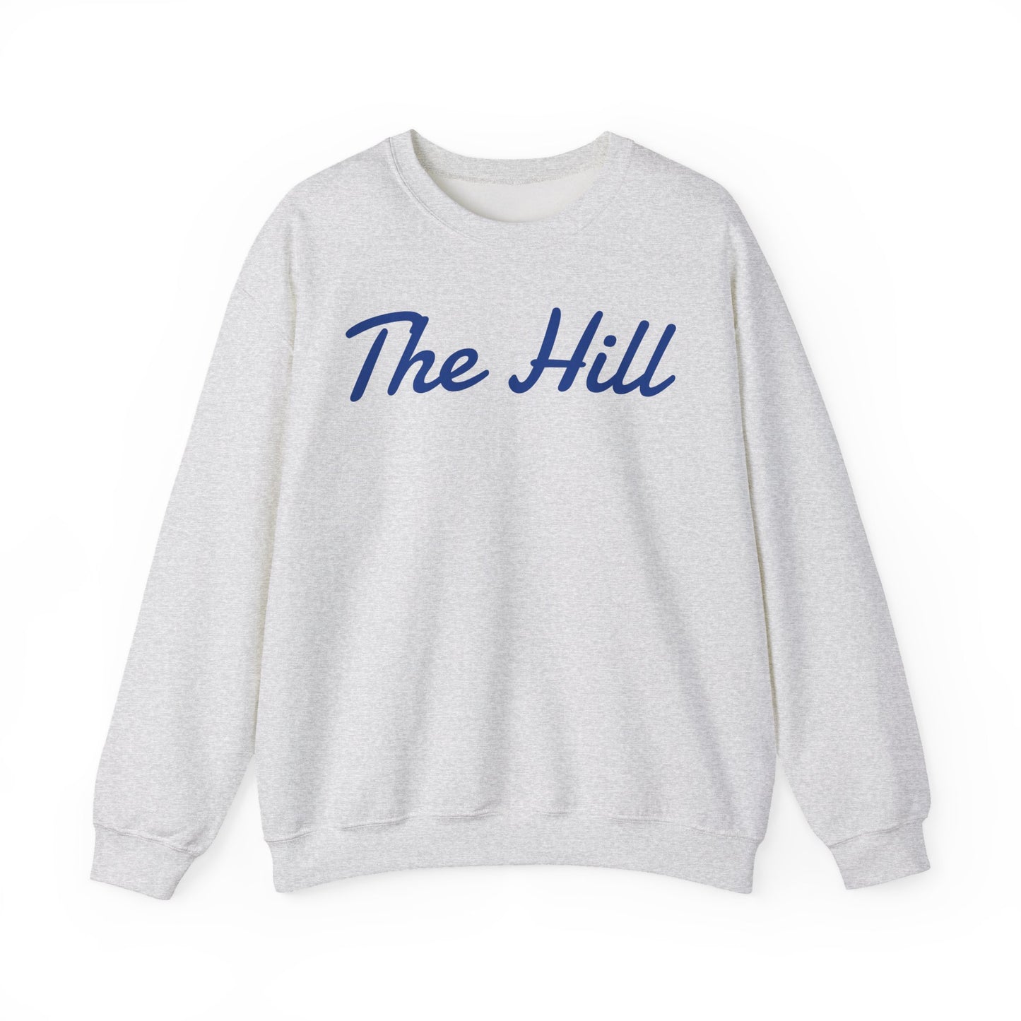 Embroidered "The Hill" Crewneck Sweatshirt
