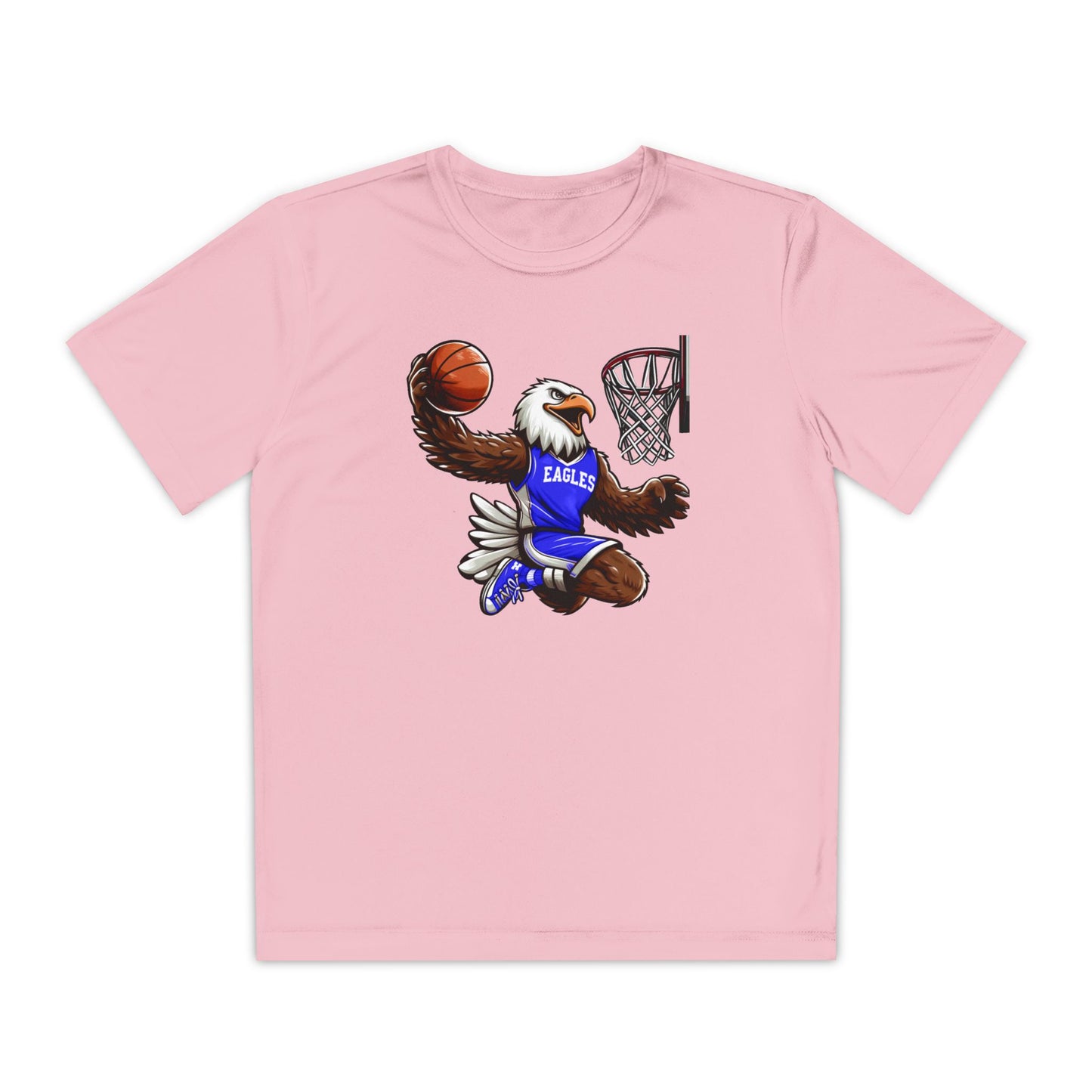 Youth Performance "Eagle Basketball Player" Tee