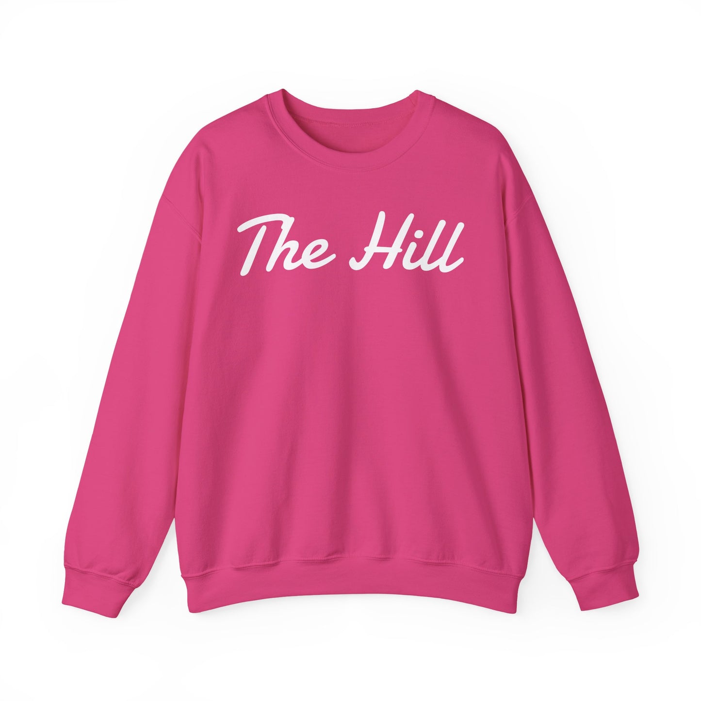 Embroidered "The Hill" Crewneck Sweatshirt