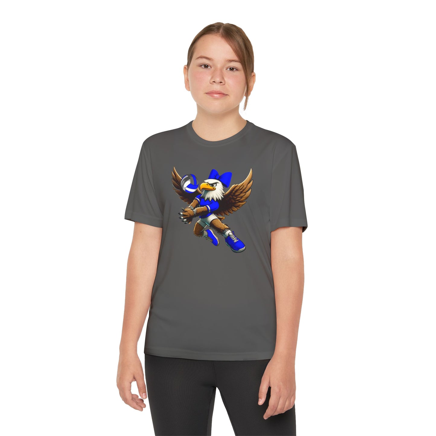 Performance Youth "Volleyball Player Eagle" Tee