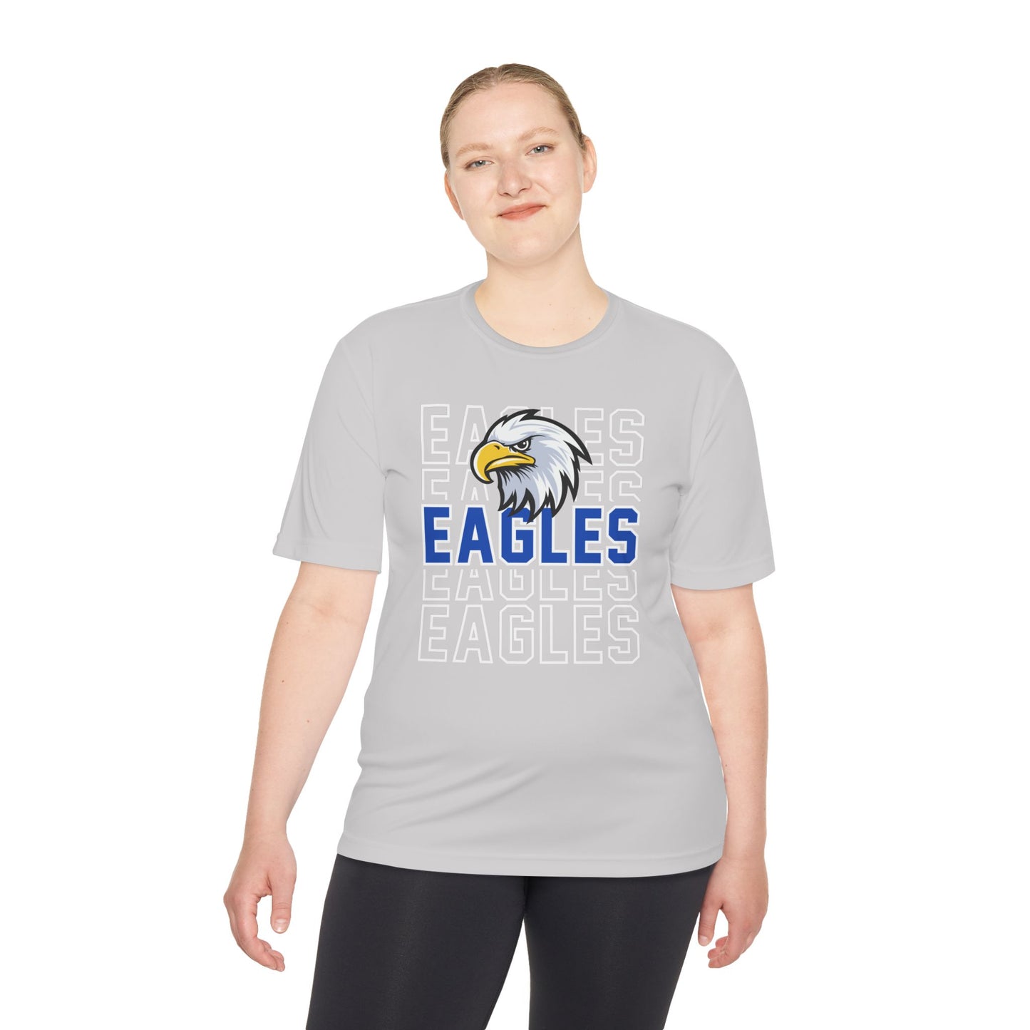 Performance "Stacked Eagles" Tee