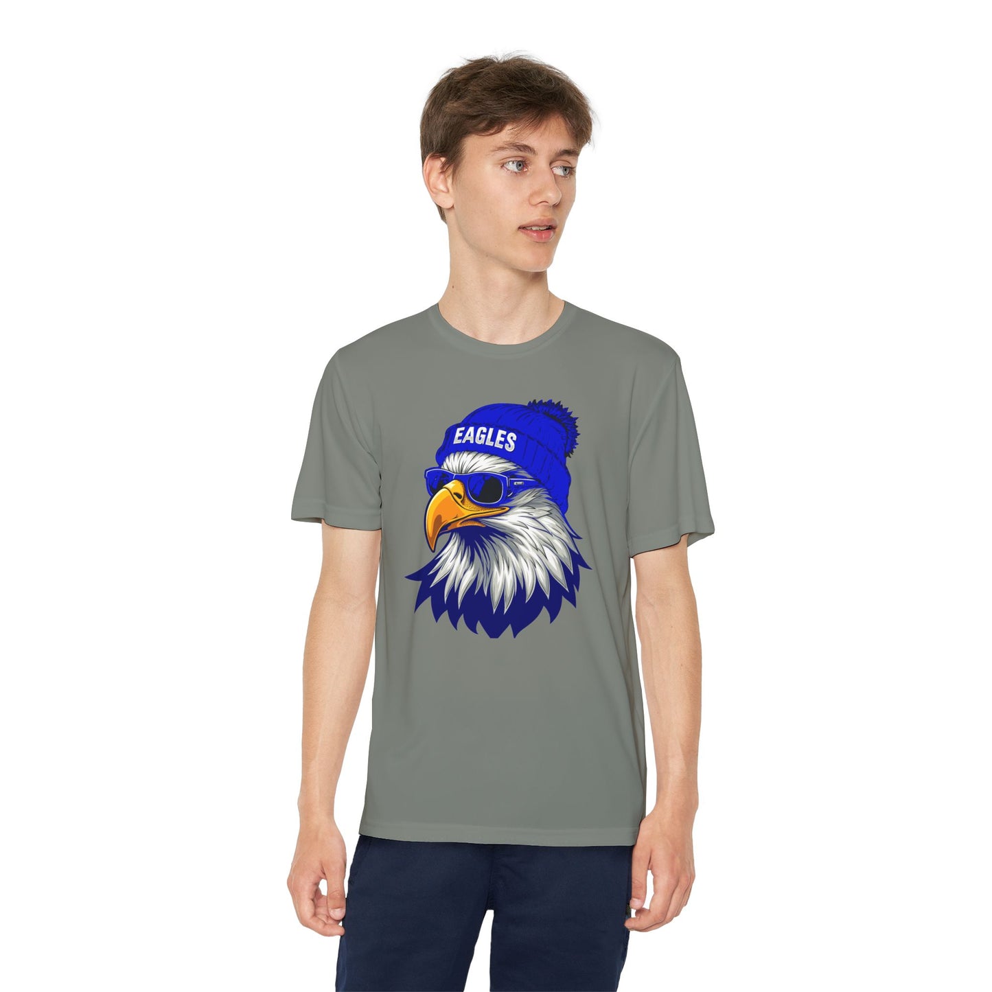 Youth Performance "Eagle Beanie" Tee
