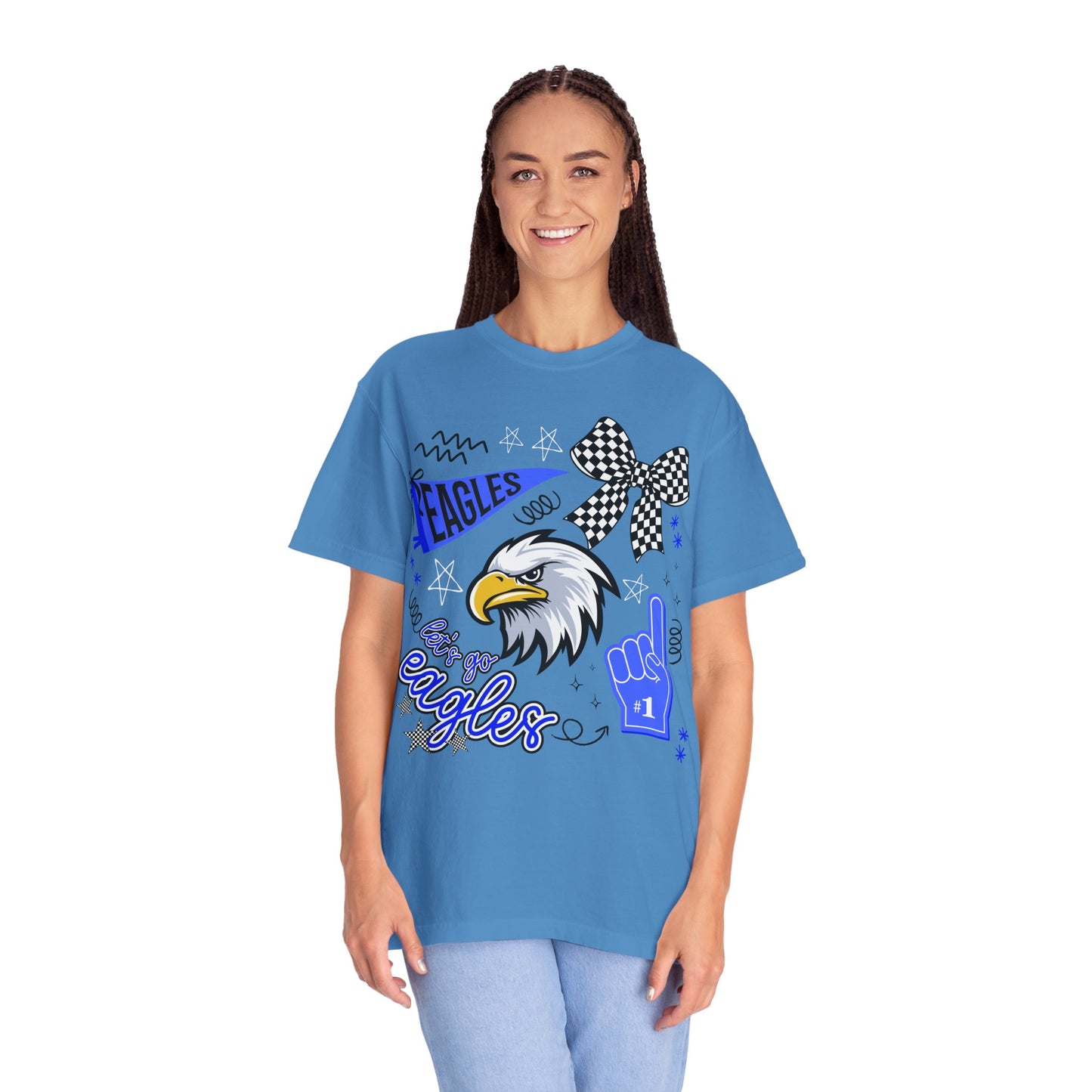 Comfort Colors "Eagles Doodle" Tee