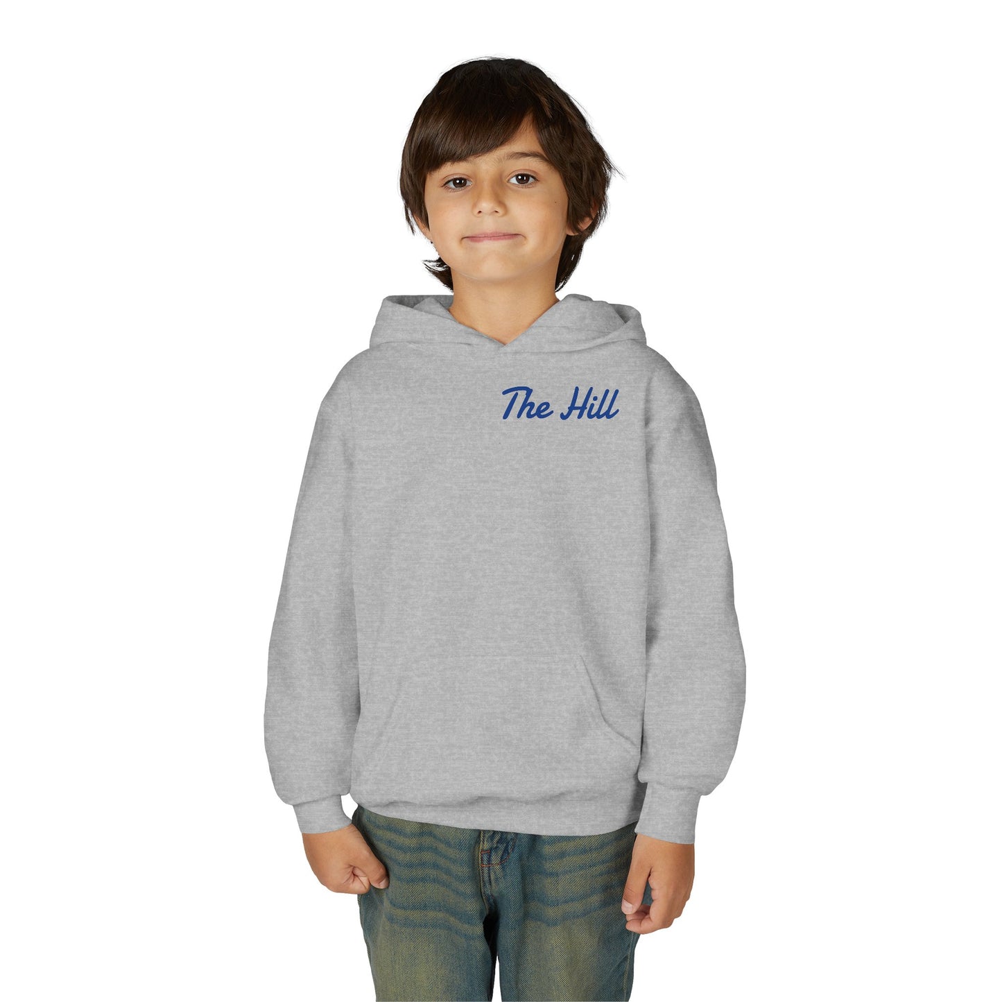 Youth Embroidered "The Hill" Hoodie