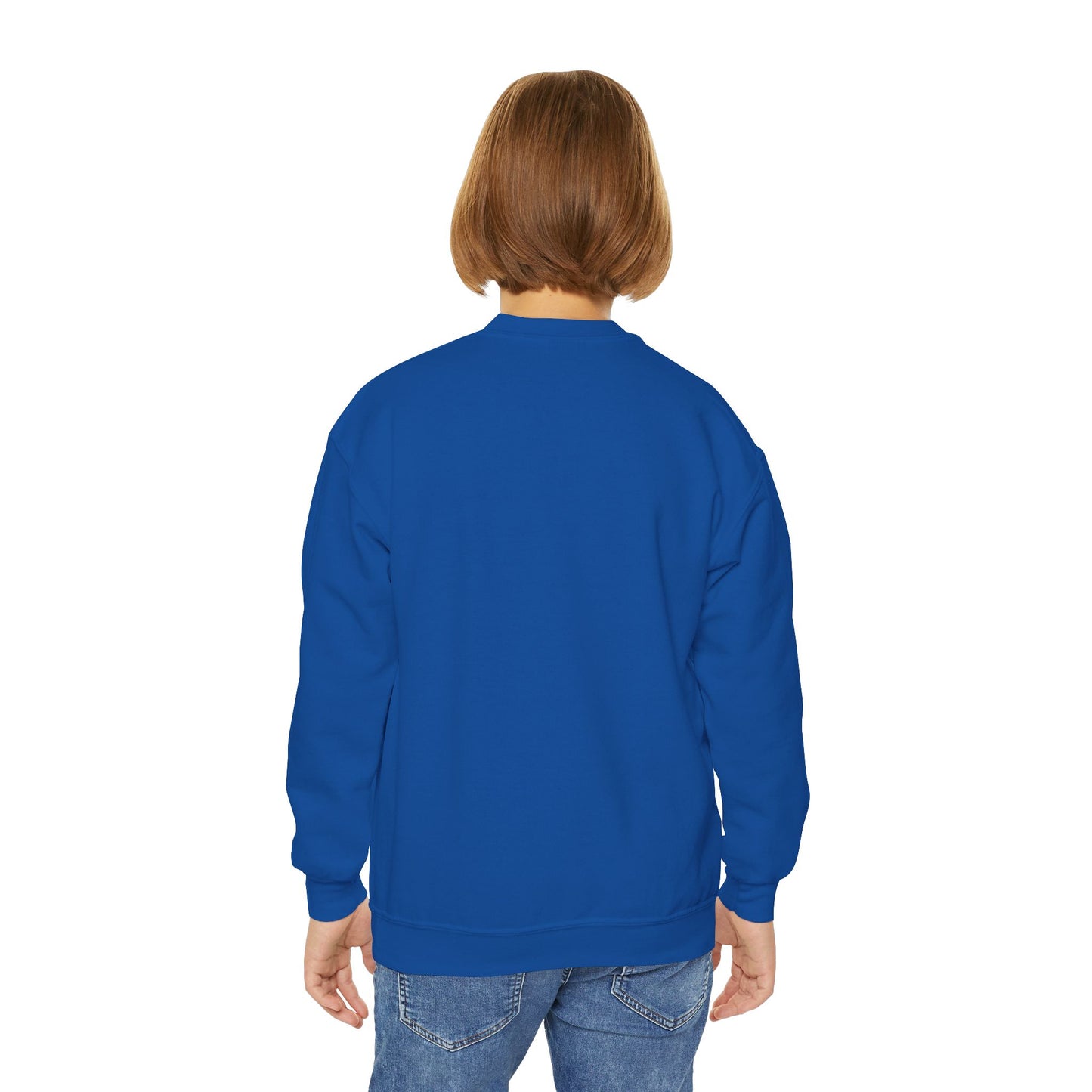 YOUTH Embroidered "The Hill" Crewneck Sweatshirt