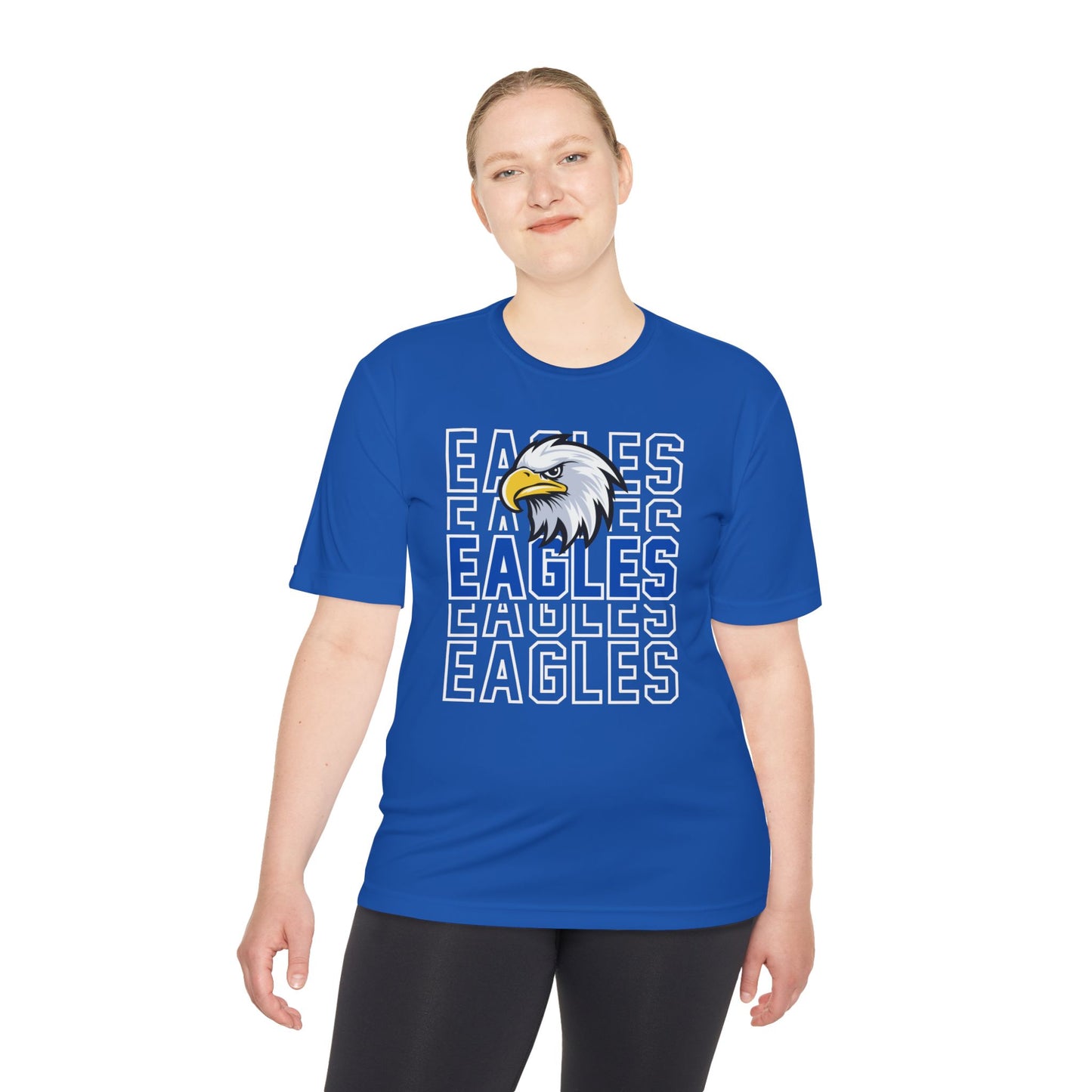 Performance "Stacked Eagles" Tee