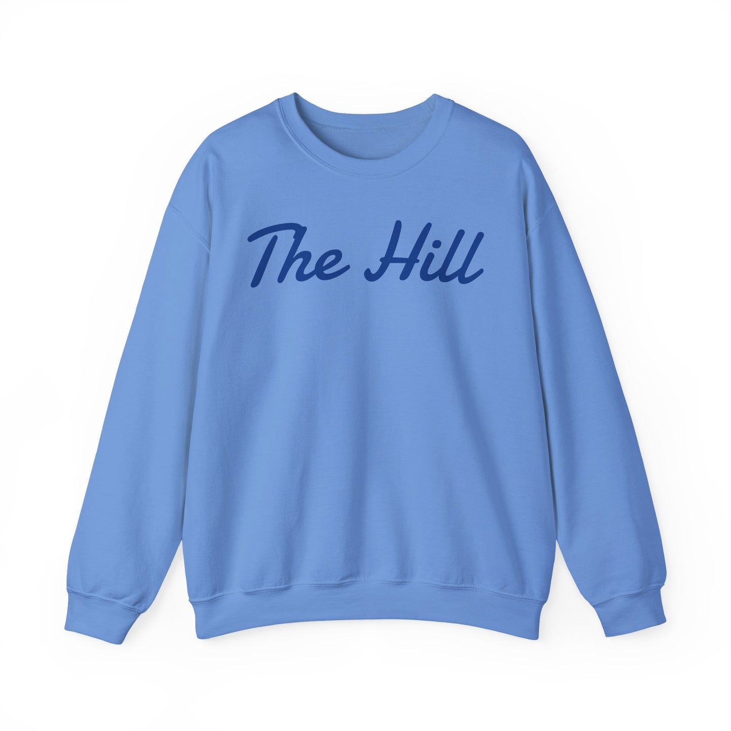 Embroidered "The Hill" Crewneck Sweatshirt