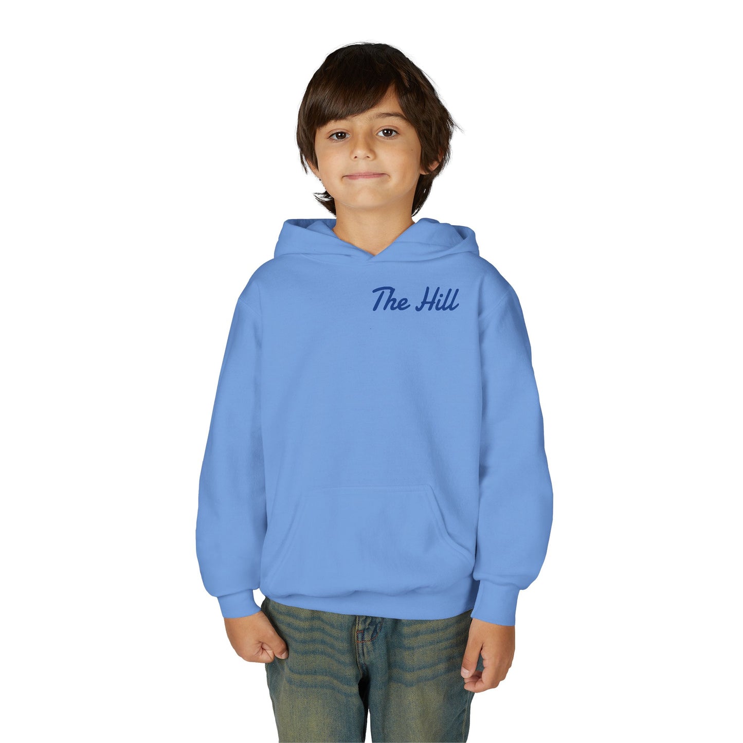 Youth Embroidered "The Hill" Hoodie
