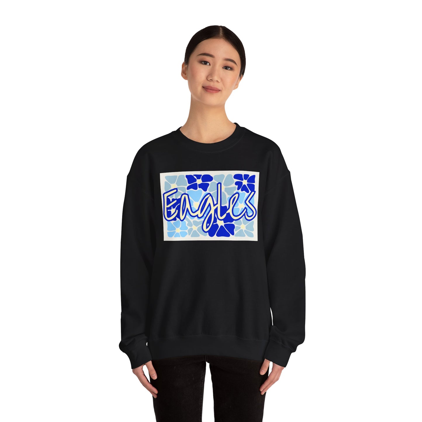 "Mosaic Eagles" Crewneck Sweatshirt