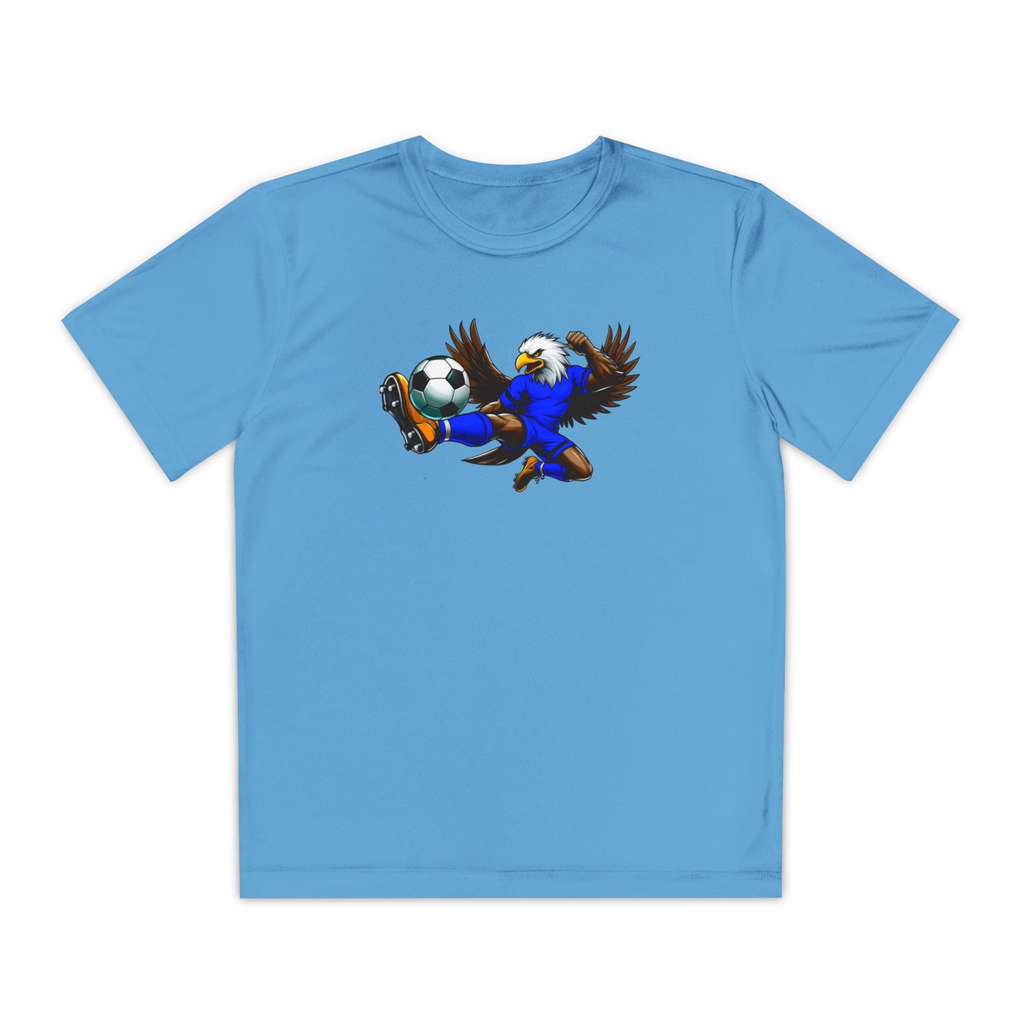 Youth Performance "Eagle Soccer Player" Tee