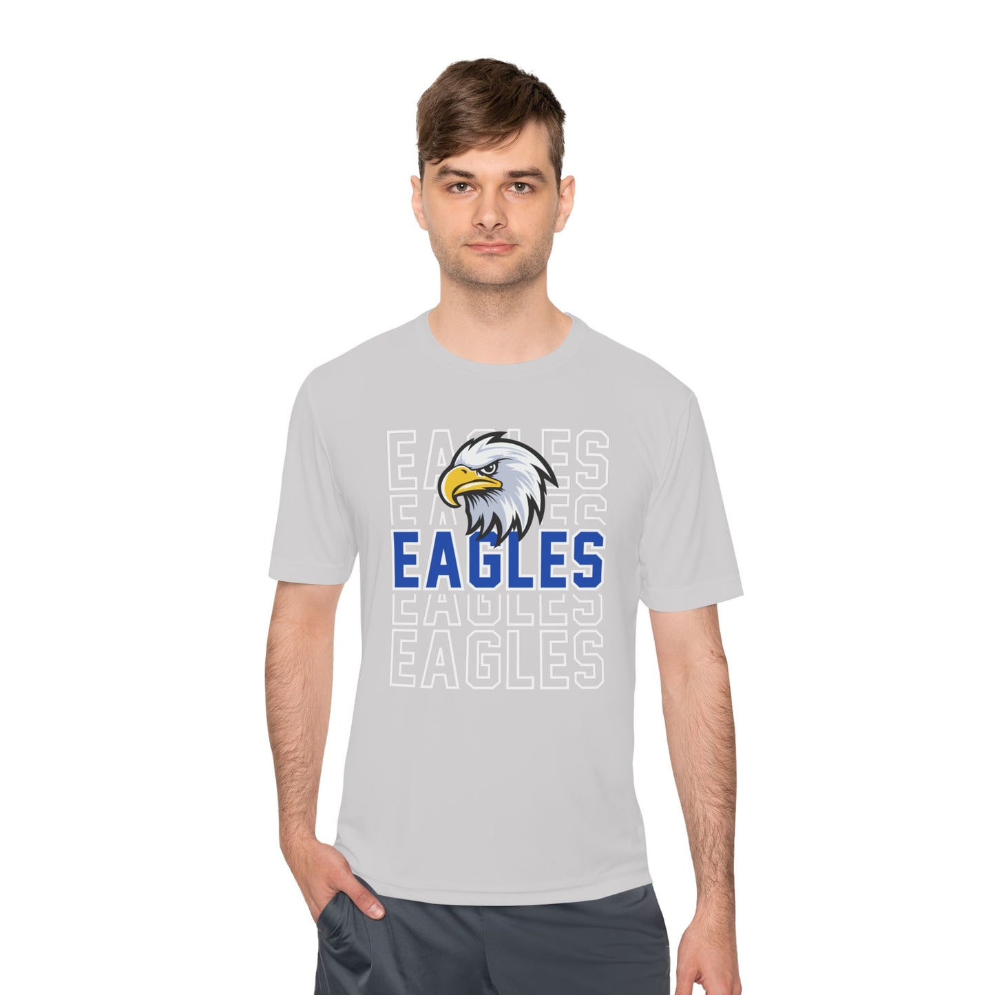 Performance "Stacked Eagles" Tee