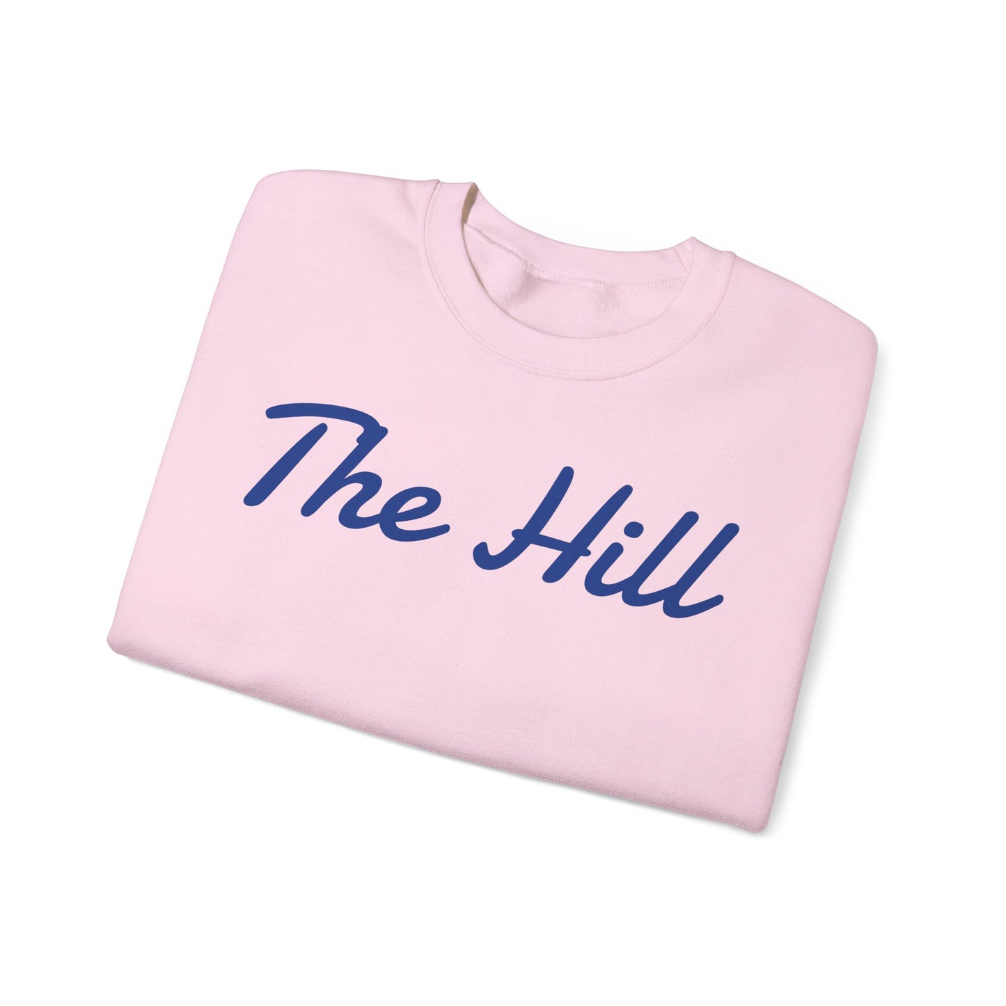 Embroidered "The Hill" Crewneck Sweatshirt