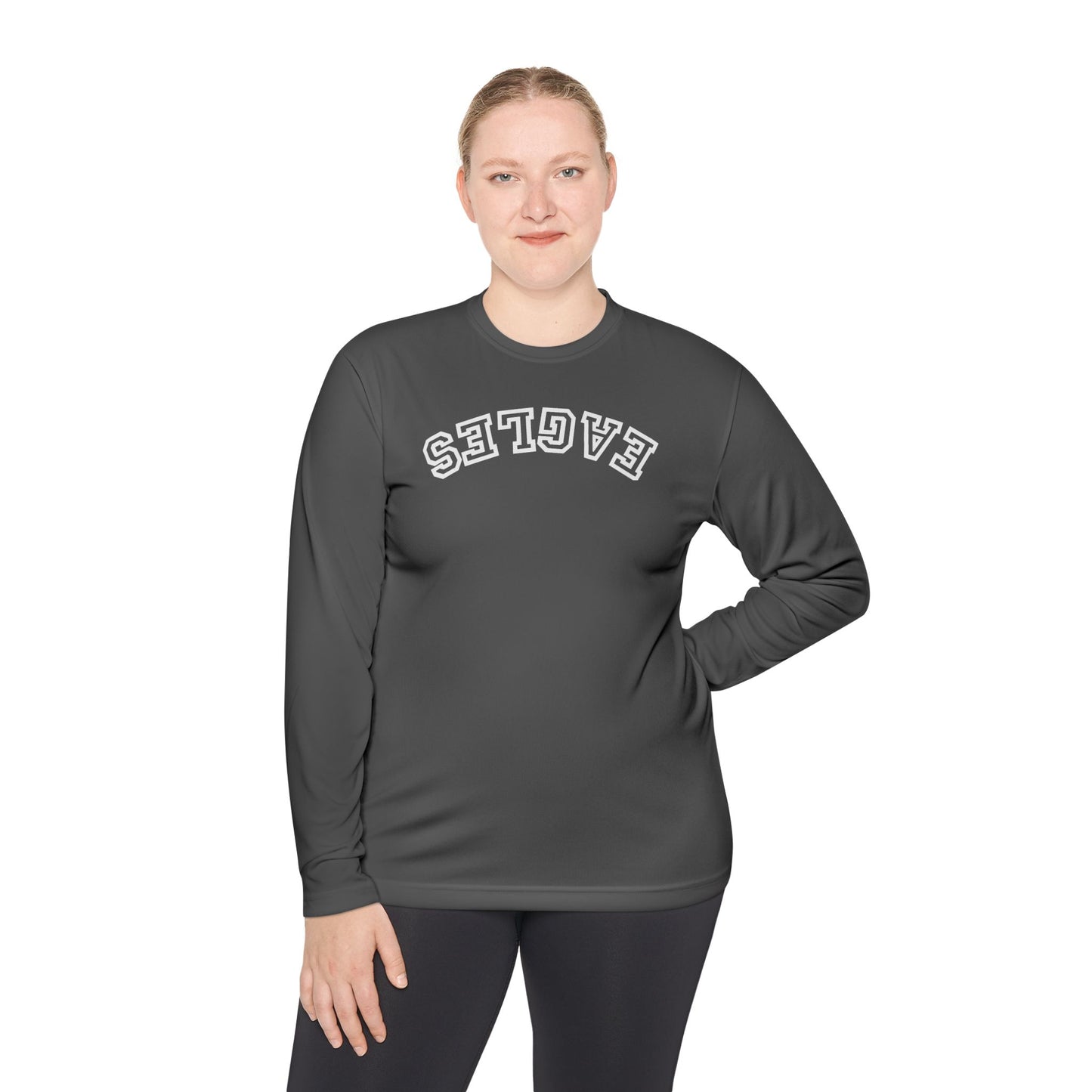 Performance "Upside Down Eagles" Long Sleeve Tee