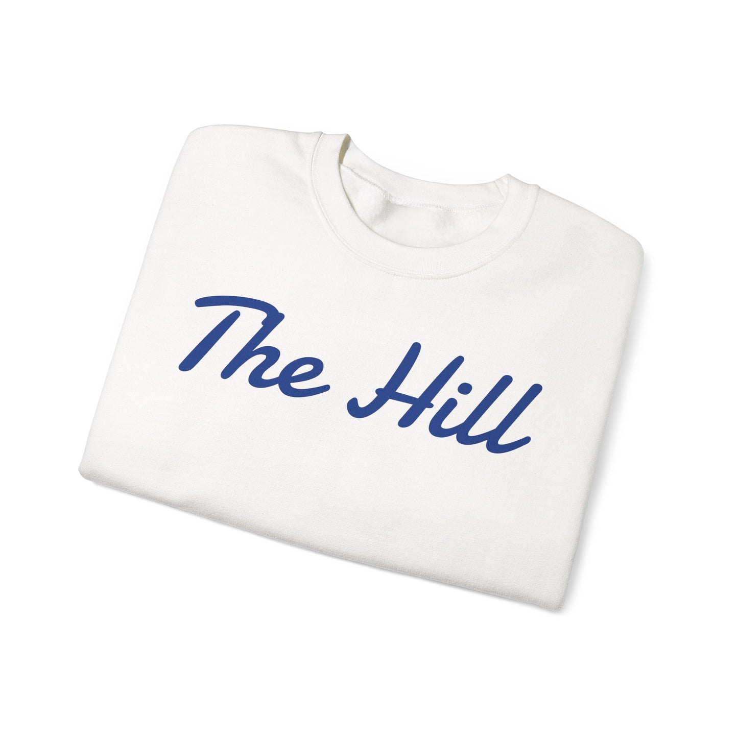 Embroidered "The Hill" Crewneck Sweatshirt