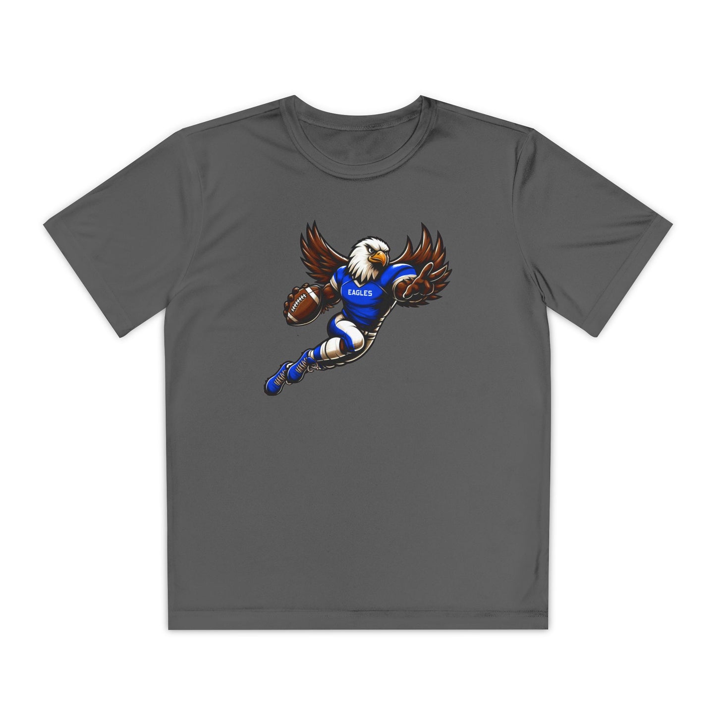 Youth Performance "Football Player Eagle" Tee