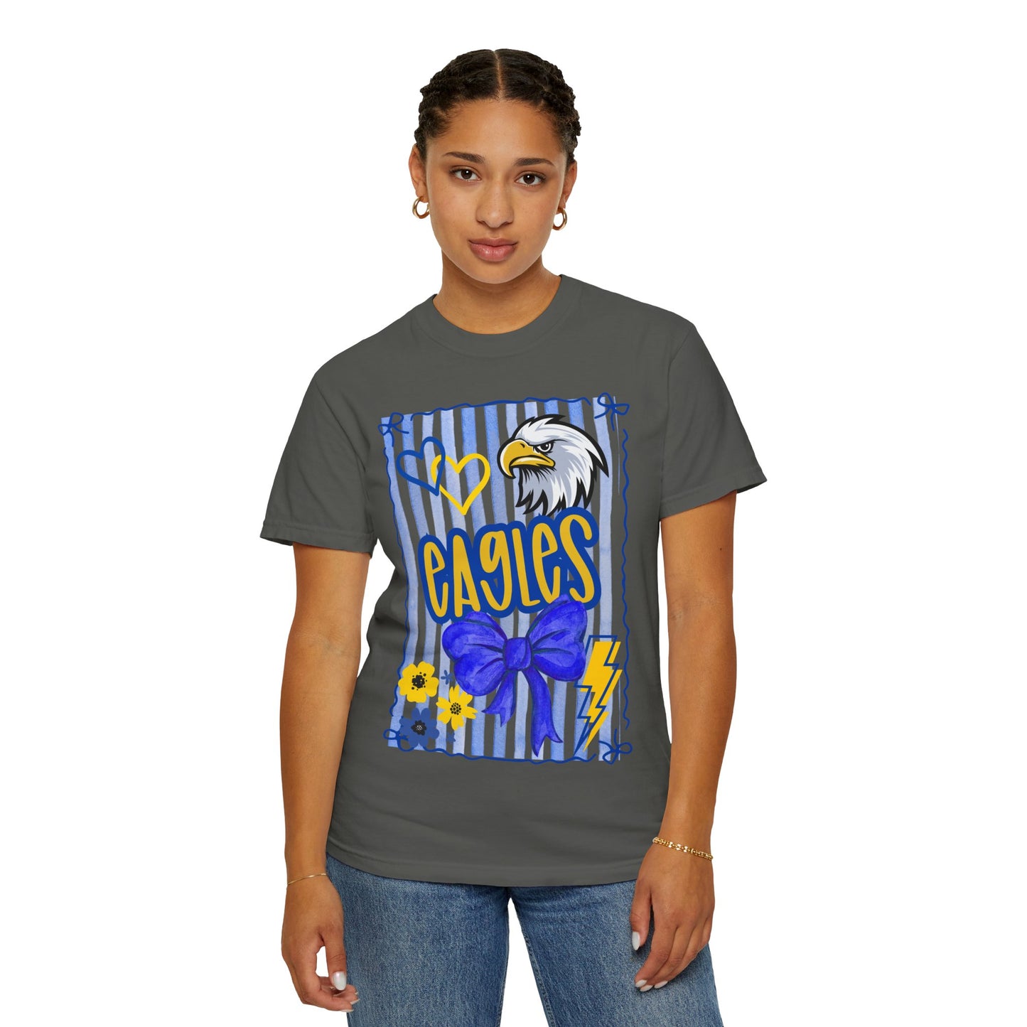 Comfort Colors "Preppy Eagle Collage" Tee