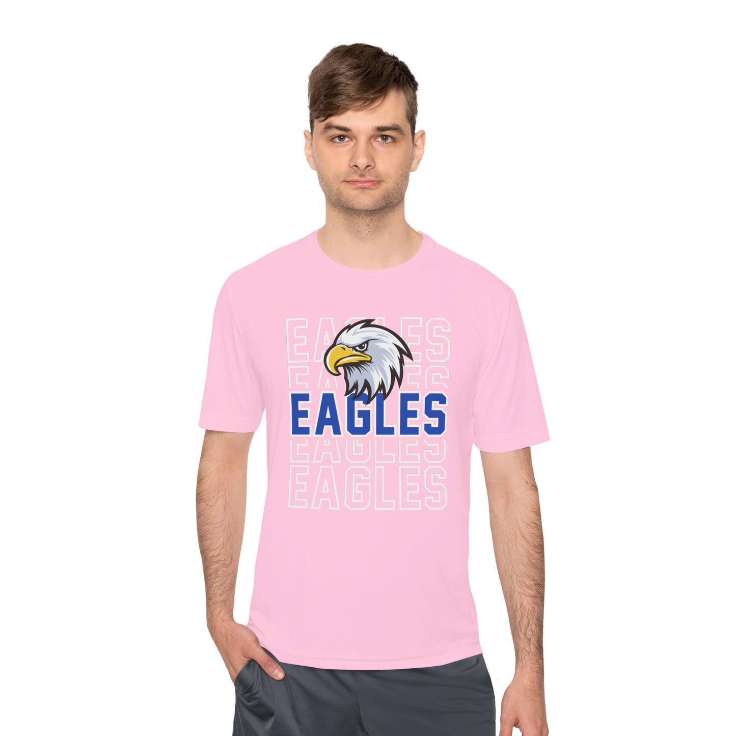 Performance "Stacked Eagles" Tee