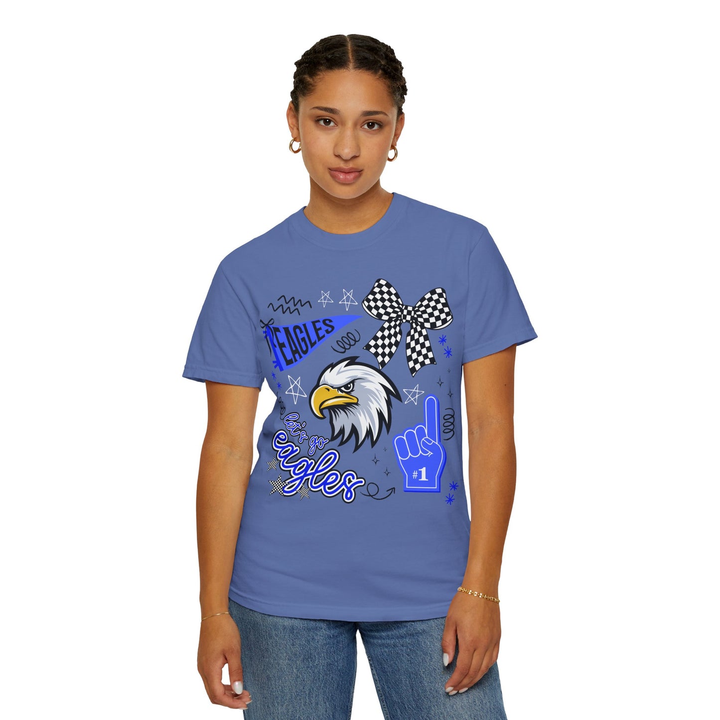 Comfort Colors "Eagles Doodle" Tee