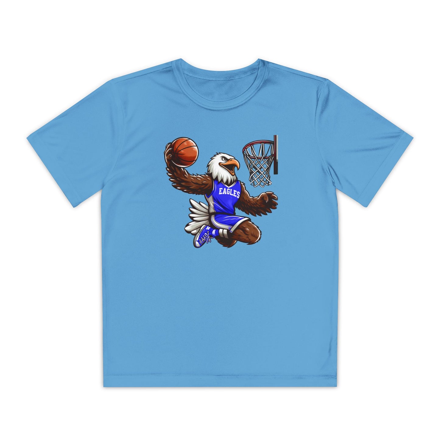 Youth Performance "Eagle Basketball Player" Tee