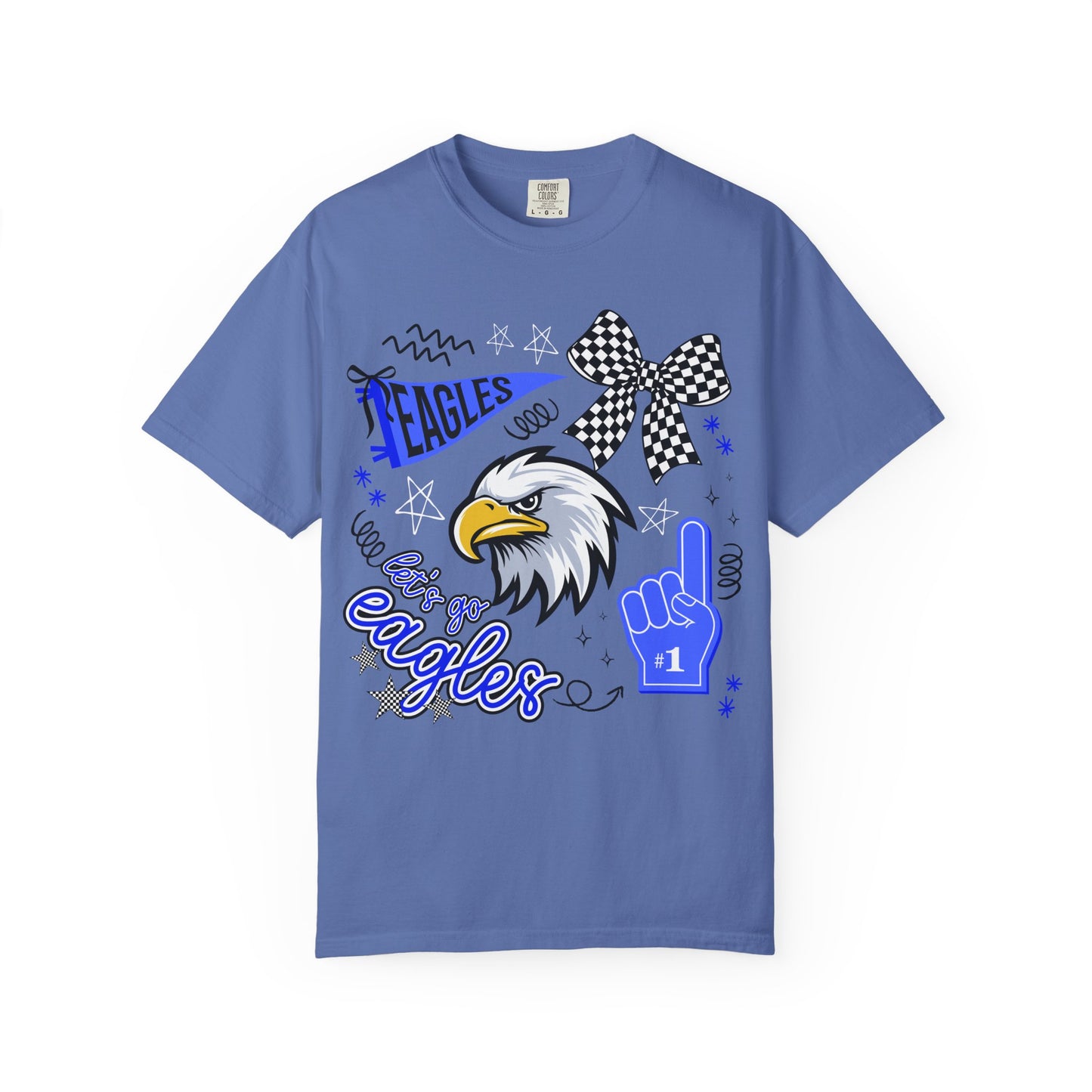 Comfort Colors "Eagles Doodle" Tee