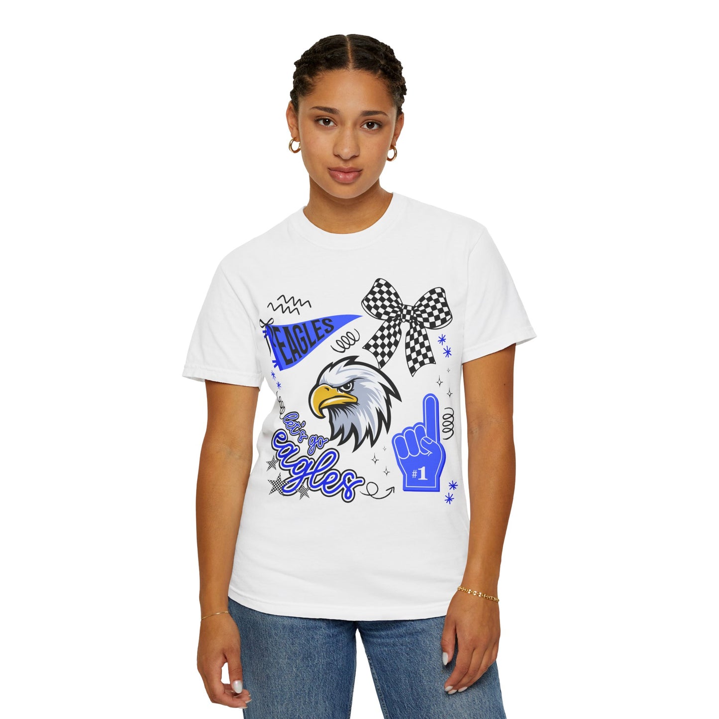 Comfort Colors "Eagles Doodle" Tee