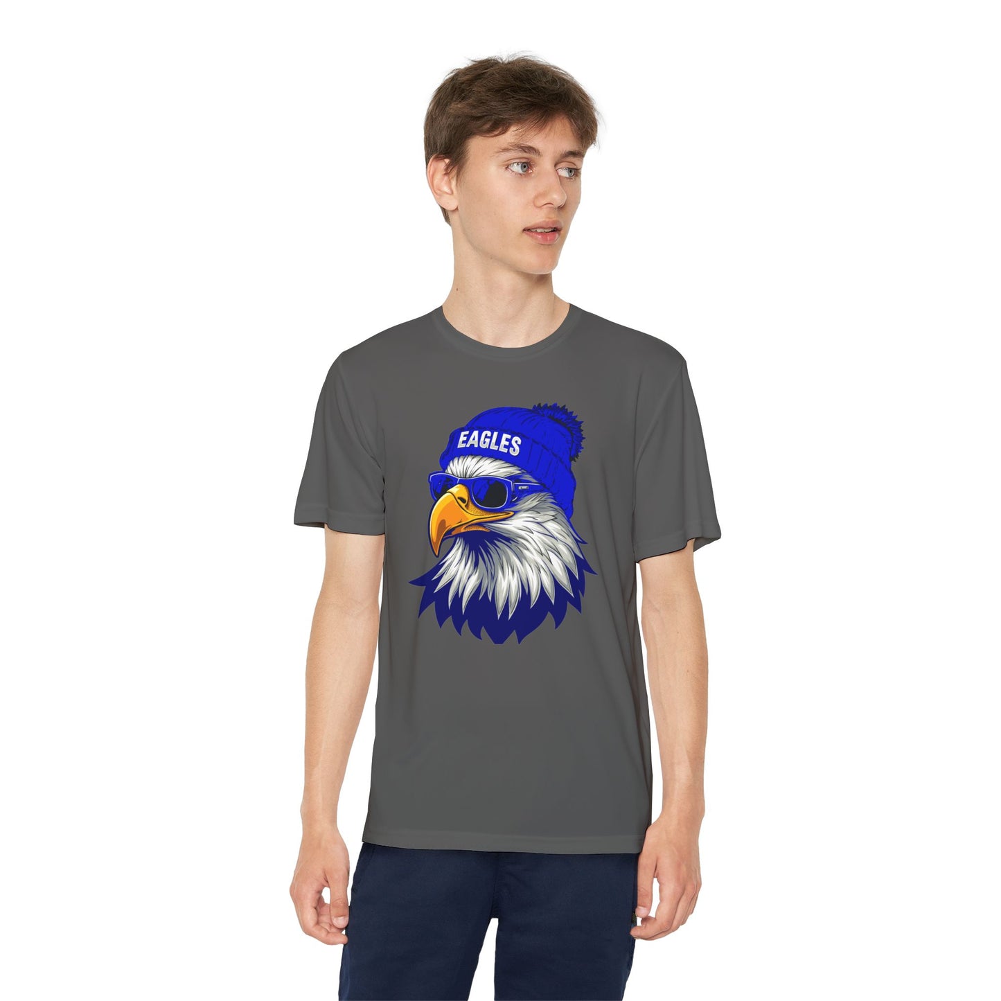 Youth Performance "Eagle Beanie" Tee