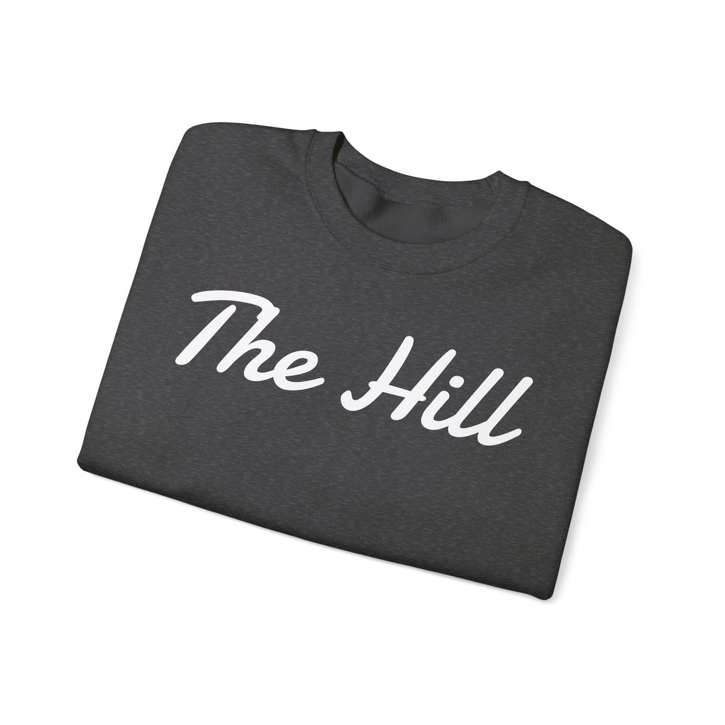 Embroidered "The Hill" Crewneck Sweatshirt