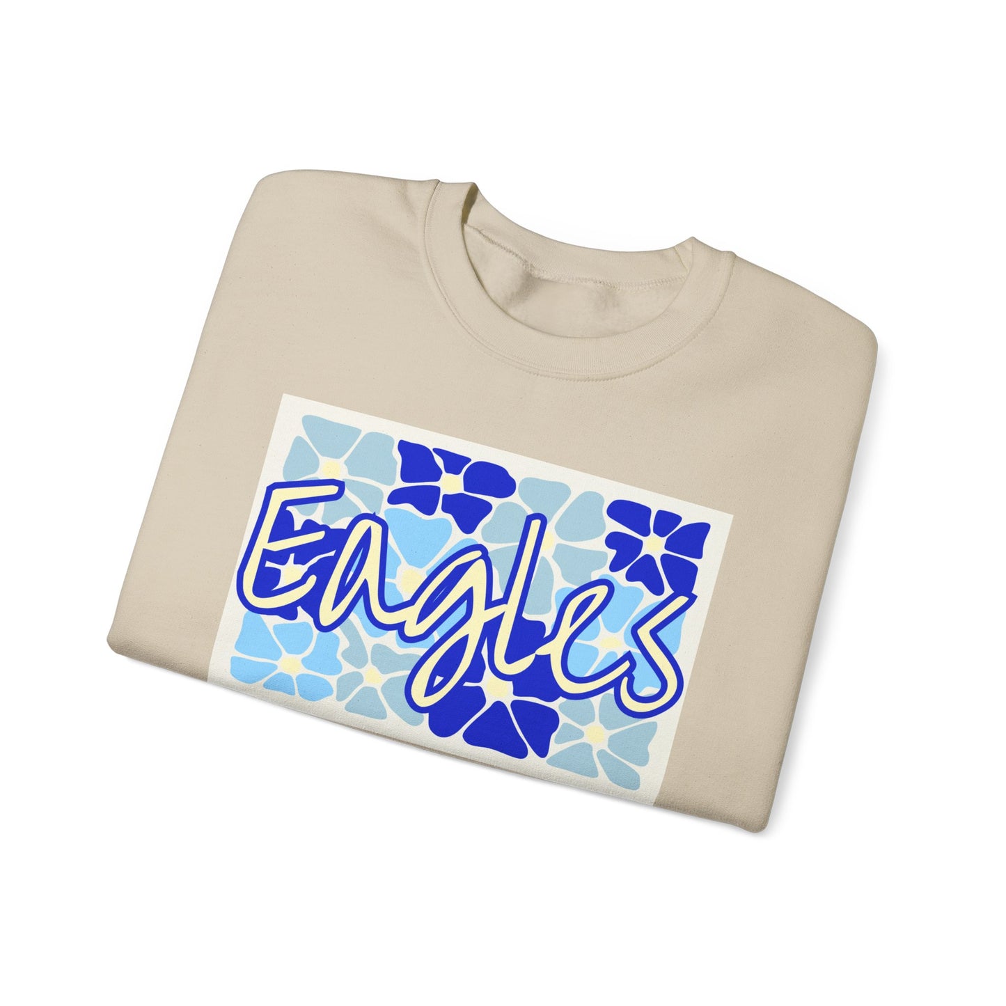 "Mosaic Eagles" Crewneck Sweatshirt