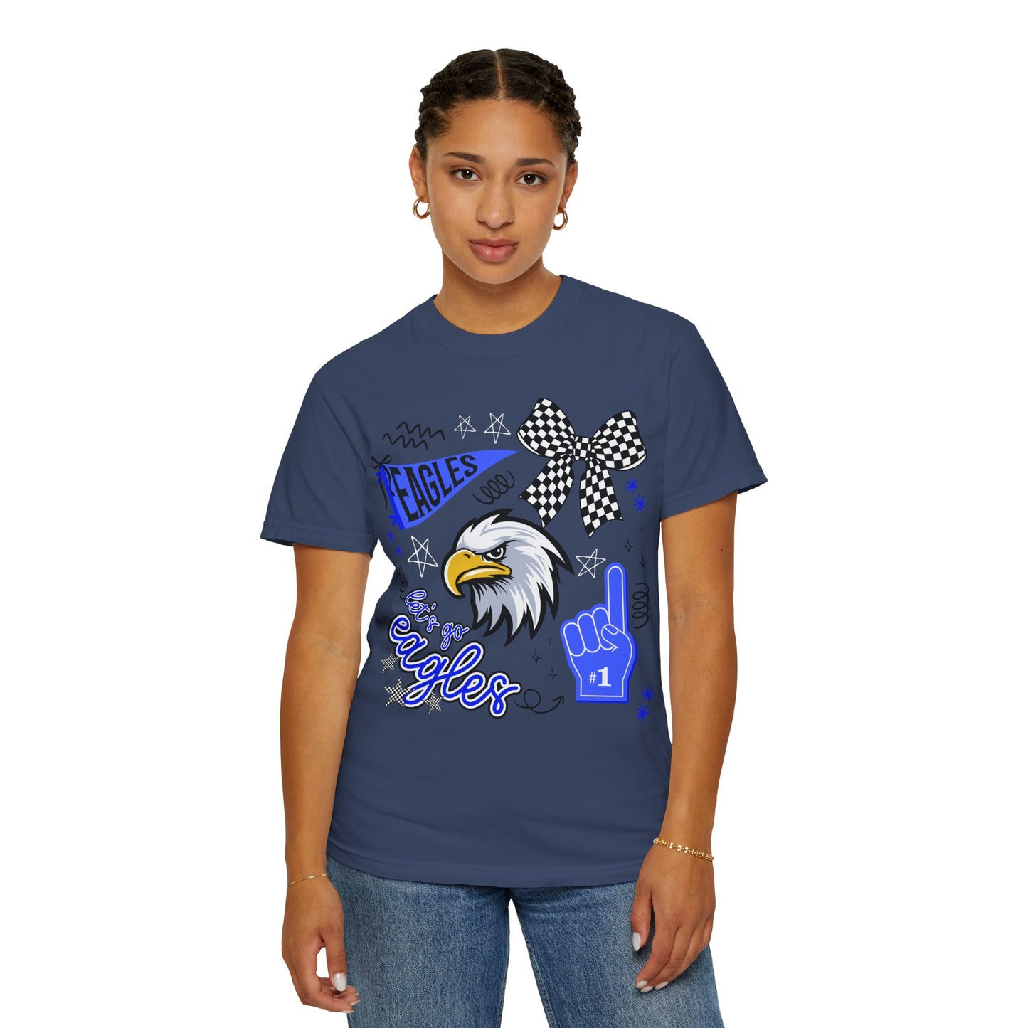 Comfort Colors "Eagles Doodle" Tee