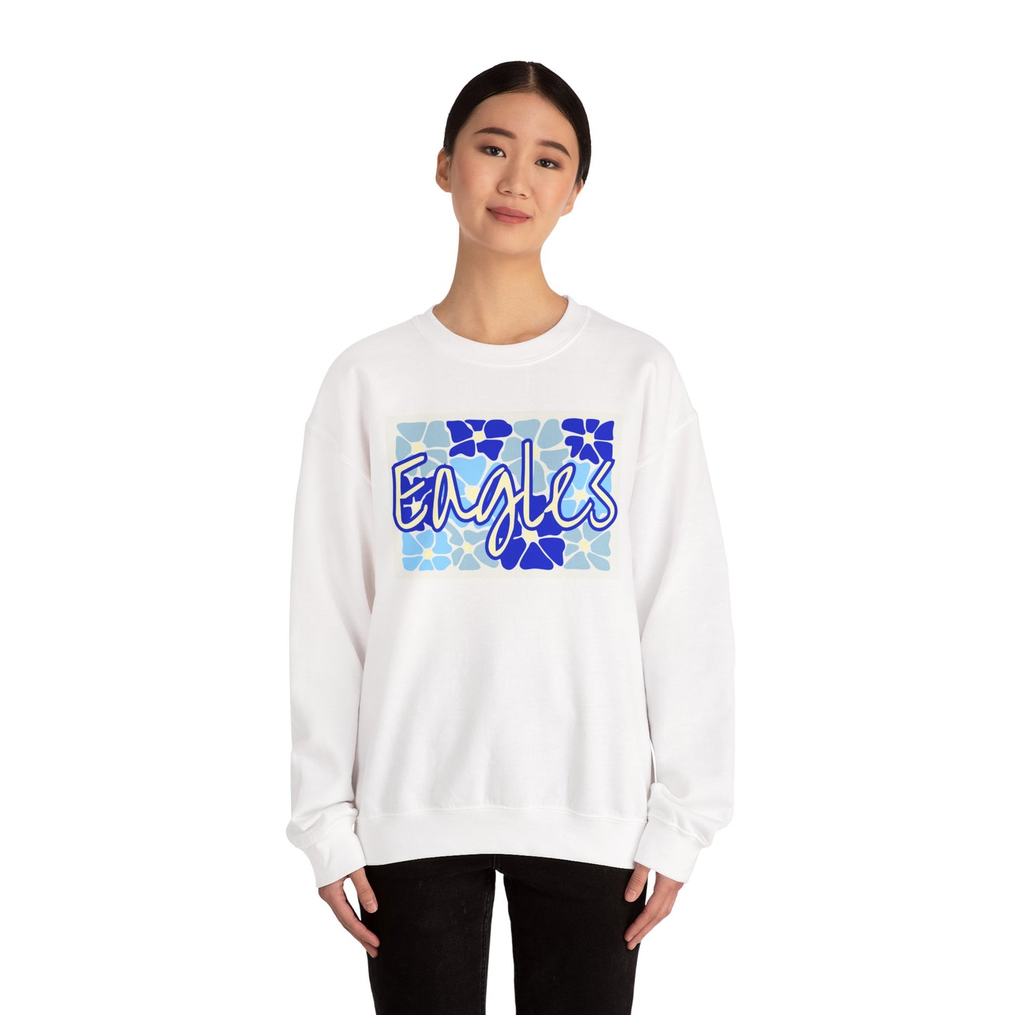 "Mosaic Eagles" Crewneck Sweatshirt